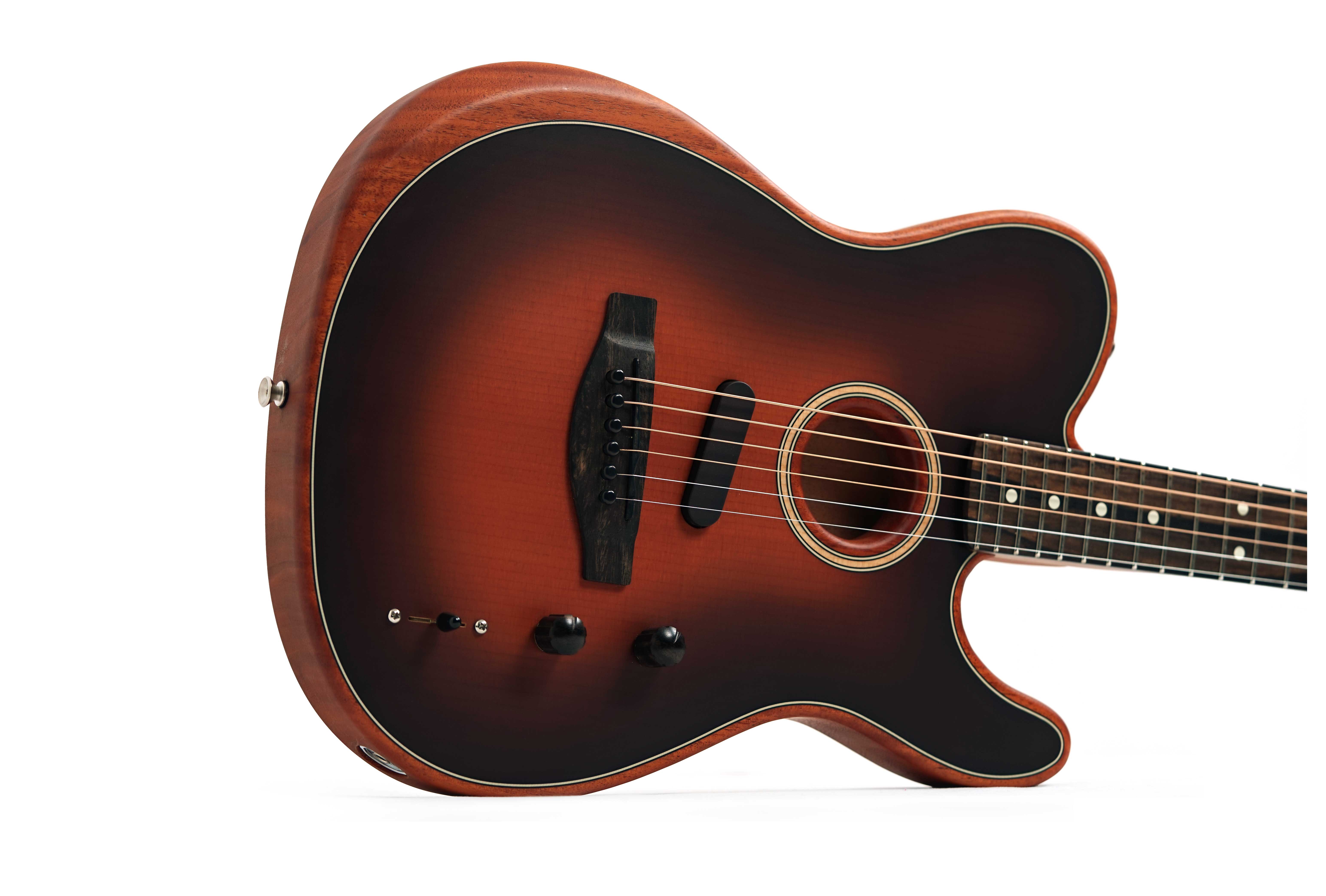 Fender American Acoustasonic Telecaster Ebony Fingerboard Sunburst (Pre-Owned)