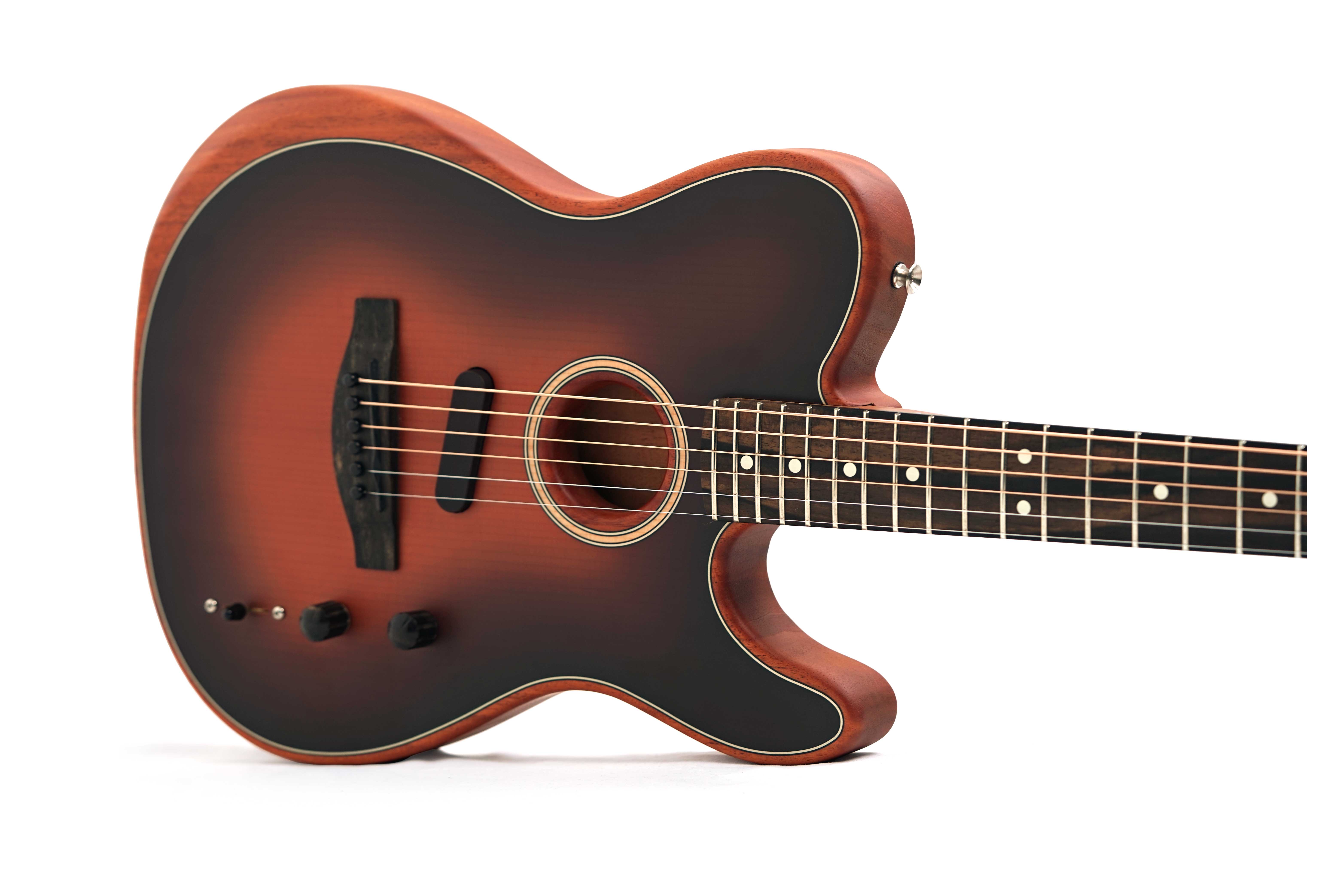 Fender American Acoustasonic Telecaster Ebony Fingerboard Sunburst (Pre-Owned)