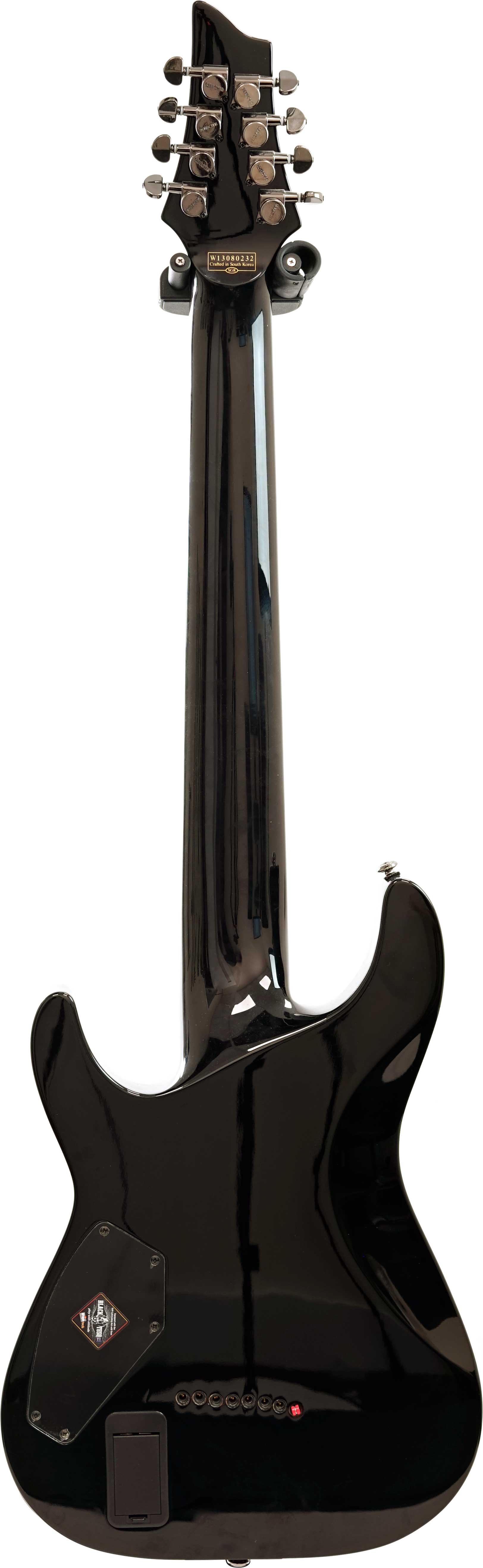 Schecter 2013 Diamond Series Hellraiser C8 Black (Pre-Owned)