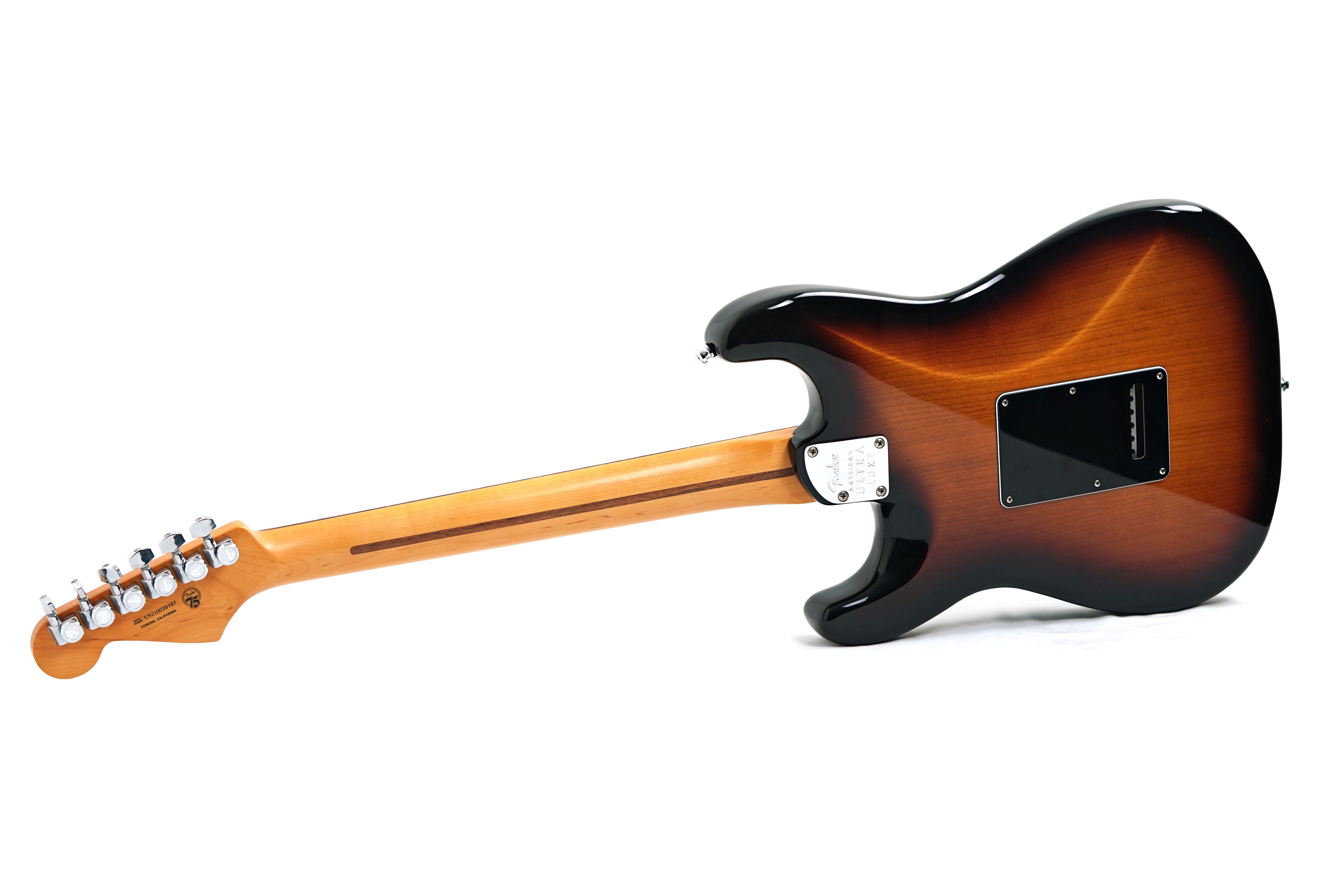 Fender 2021 American Ultra Luxe Stratocaster 2 Tone Sunburst Rosewood Fingerboard (Pre-Owned)