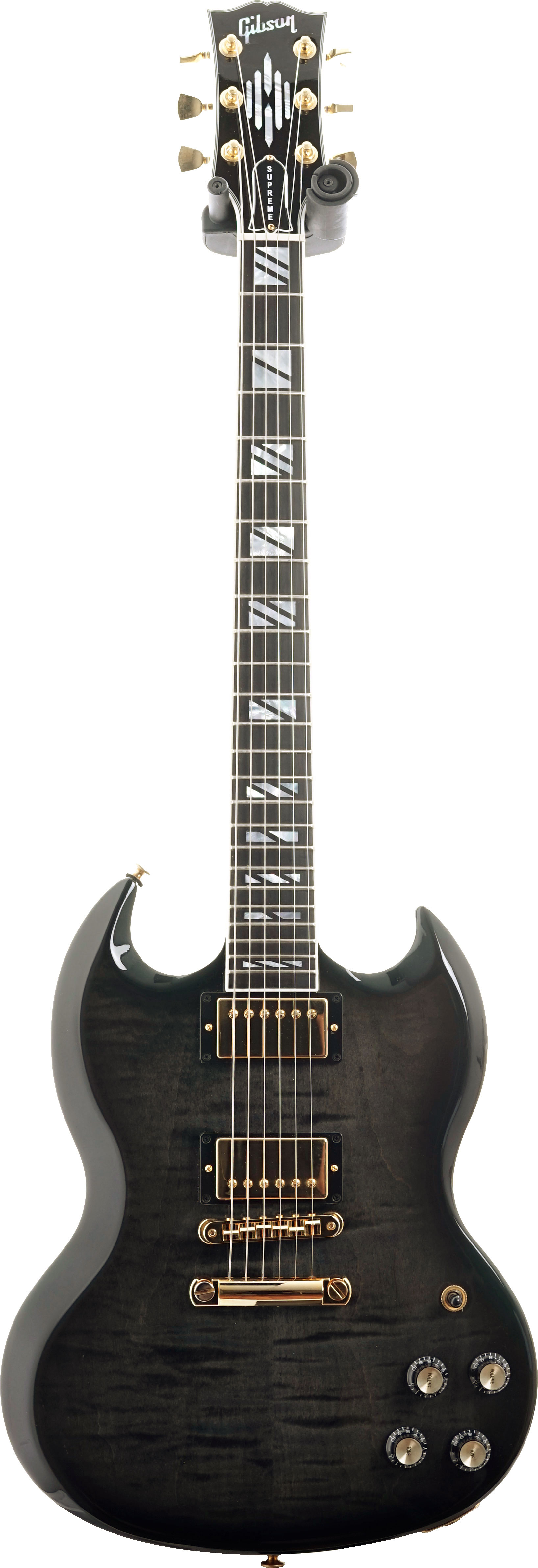 Gibson 2024 SG Supreme Translucent Ebony Burst (Pre-Owned)