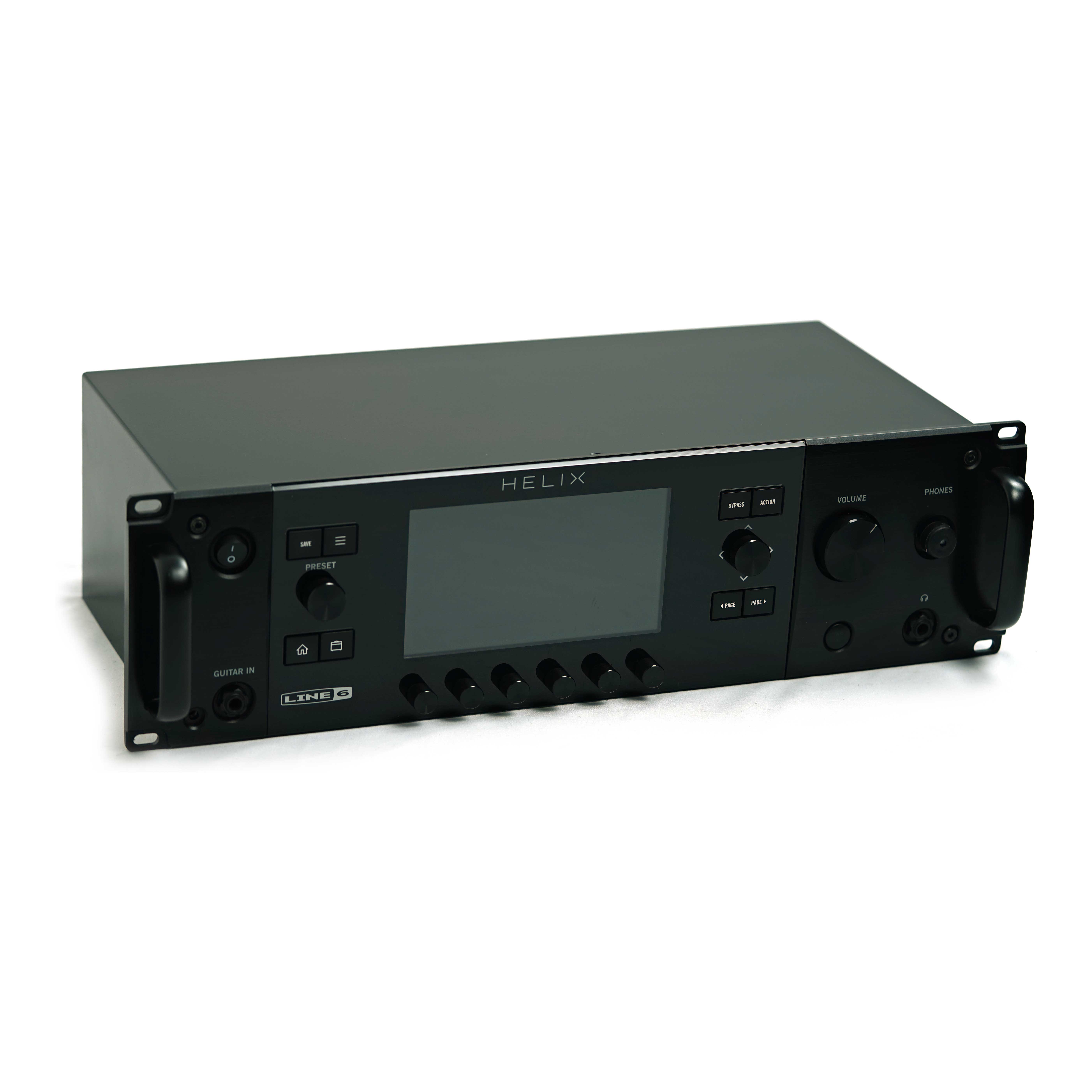 Line 6 2021 Helix Rack Guitar Amp Modeller and Multi Effects Processor Rack Unit and Control  (Pre-Owned)