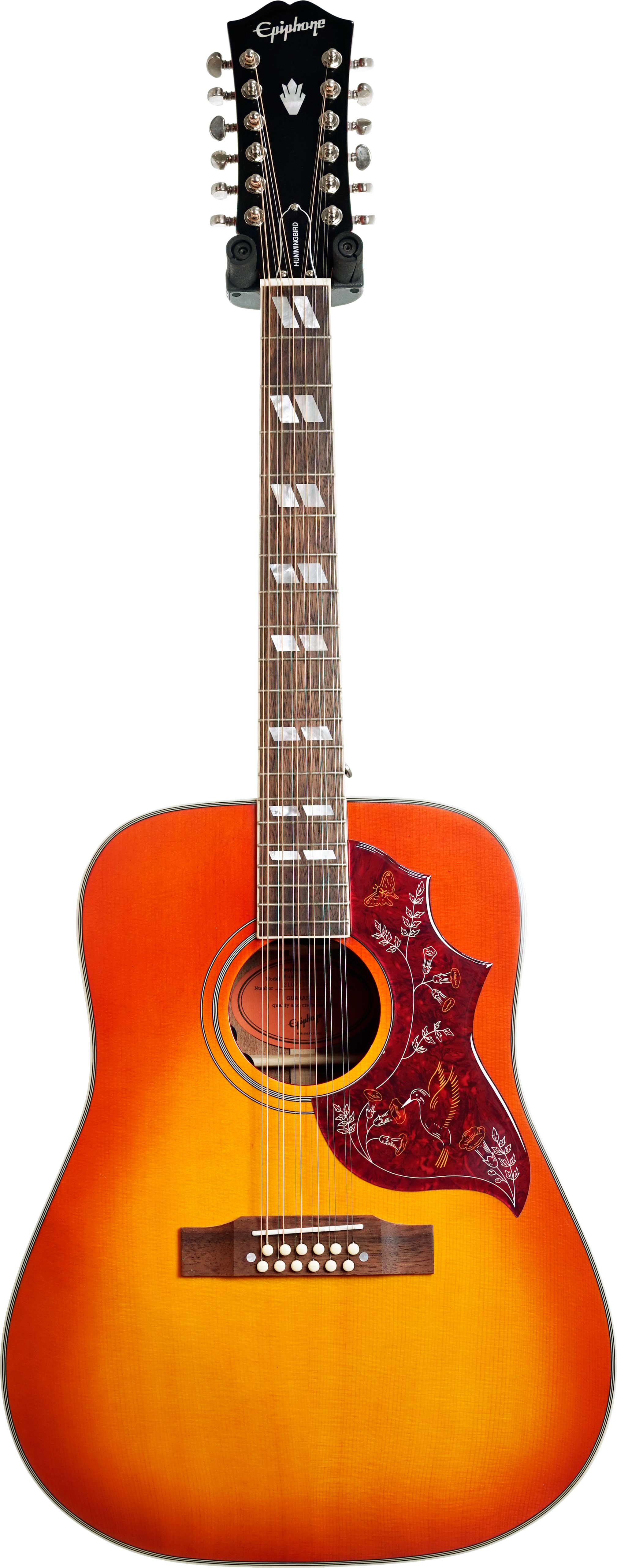 Epiphone Inspired By Gibson Hummingbird 12-String Aged Sunburst Gloss (Pre-Owned)