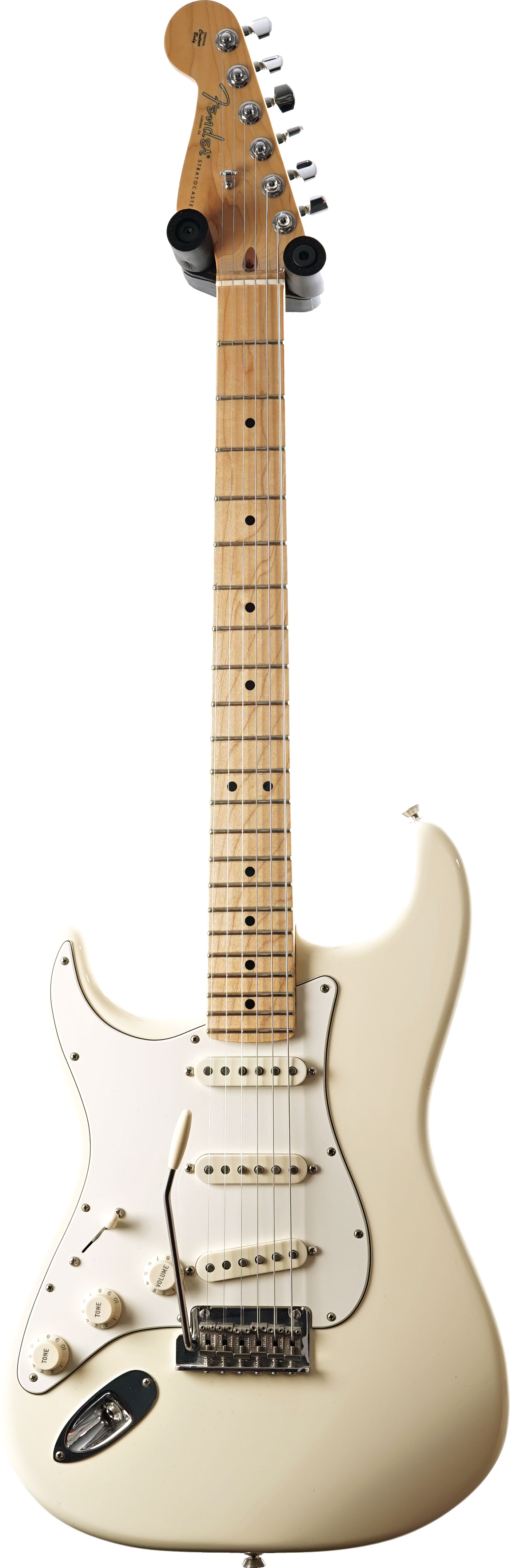 Fender 2017 American Pro Stratocaster Olympic White Maple Fingerboard Left Handed (Pre-Owned)