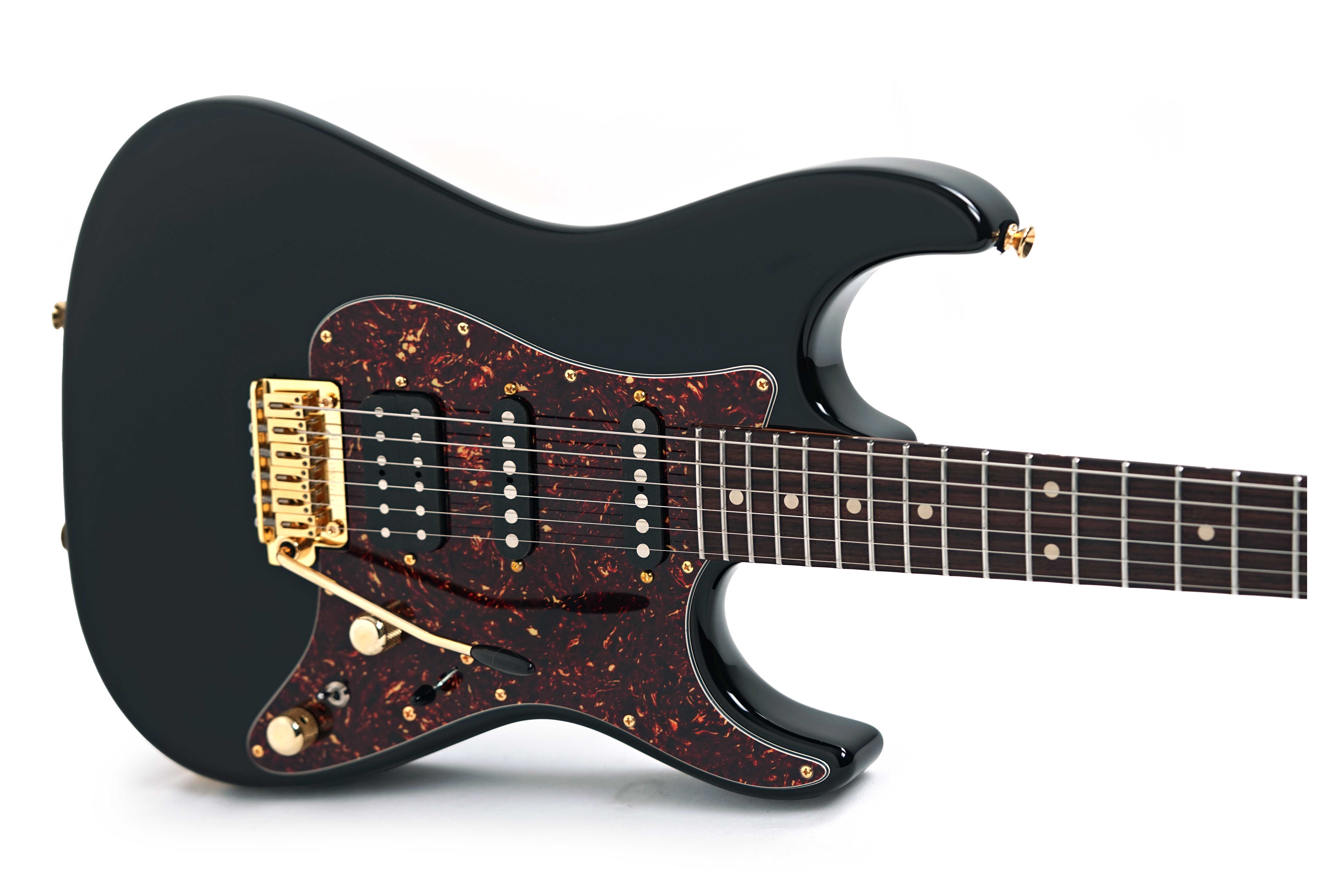 Tom Anderson 2025 Classic Black Gloss Caramelised Maple Neck Rosewood Fingerboard (Pre-Owned)