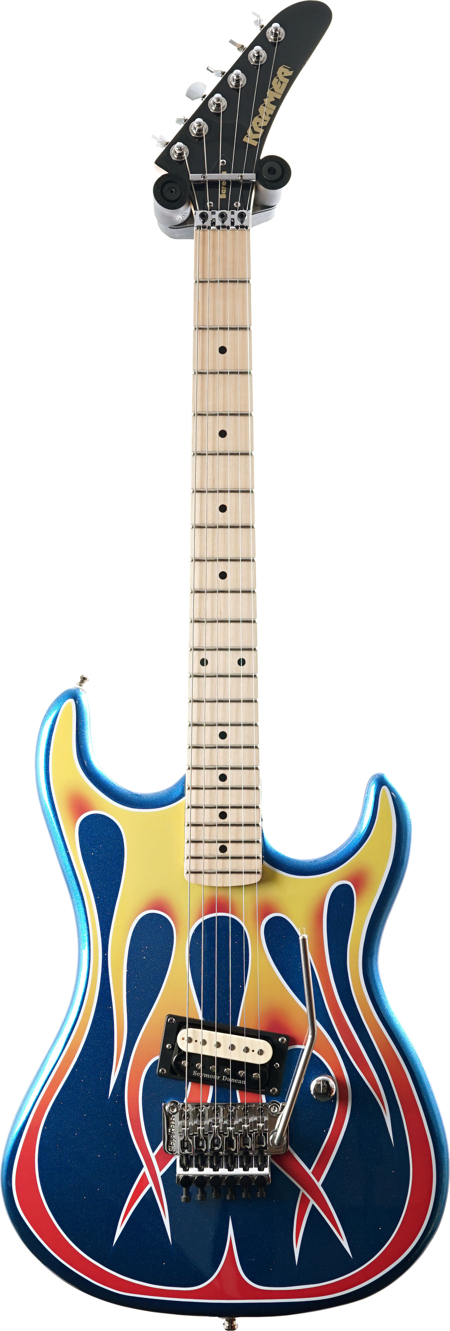 Kramer Baretta Blue Sparkle with Flames (Pre-Owned)