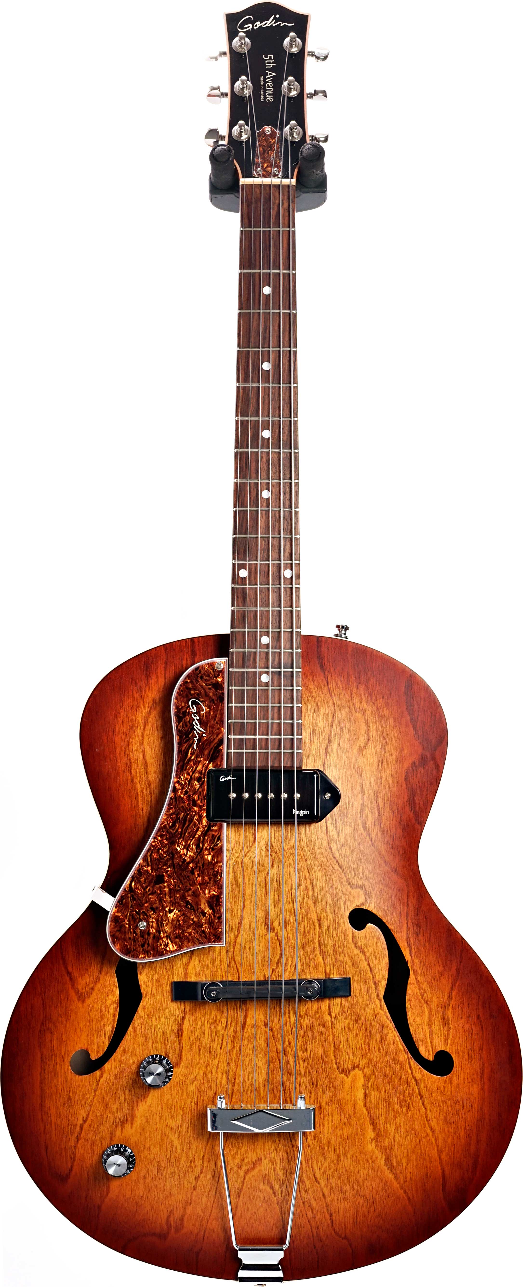 Godin 5th Avenue Kingpin Cognac Burst Left Handed (Pre-Owned)