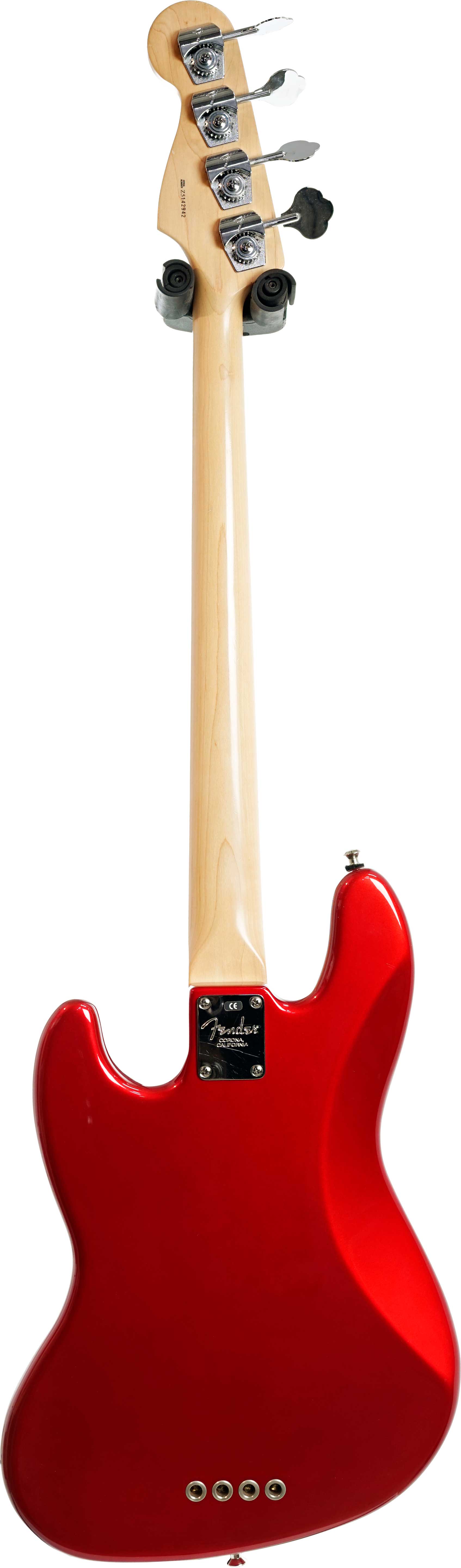 Fender 2005 American Series Jazz Bass S1 Chrome Red Maple Fingerboard (Pre-Owned)