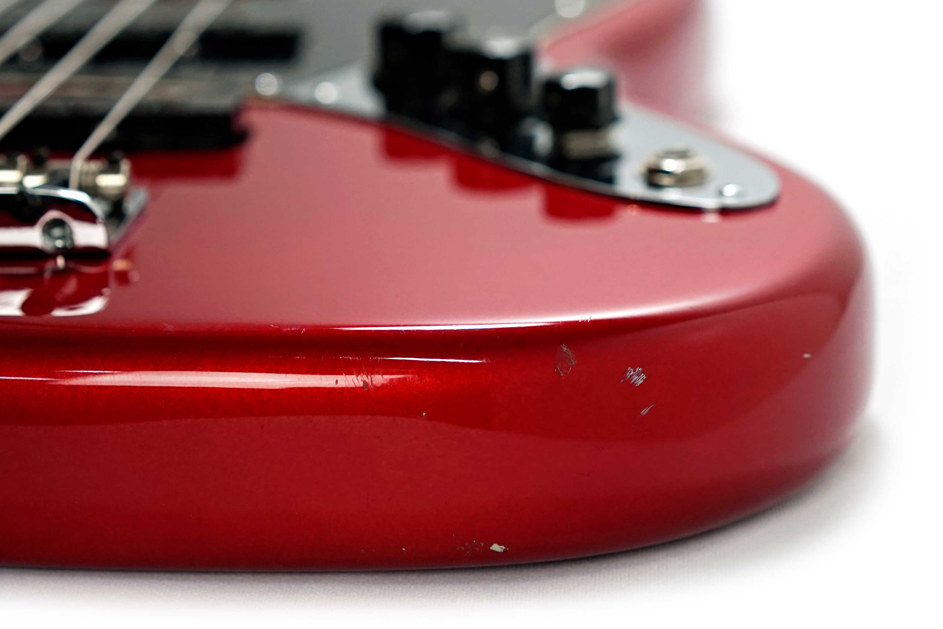 Fender 2005 American Series Jazz Bass S1 Chrome Red Maple Fingerboard (Pre-Owned)