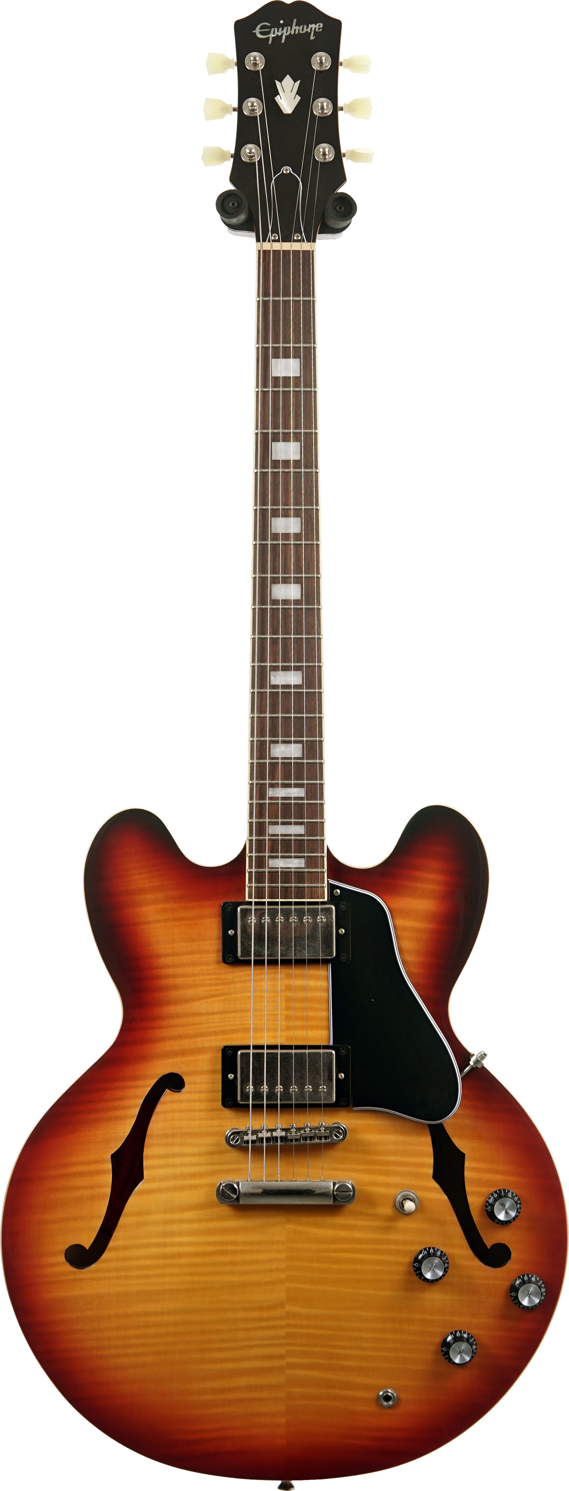 Epiphone 2021 Inspired by Gibson ES-335 Figured Raspberry Tea Burst (Pre-Owned)