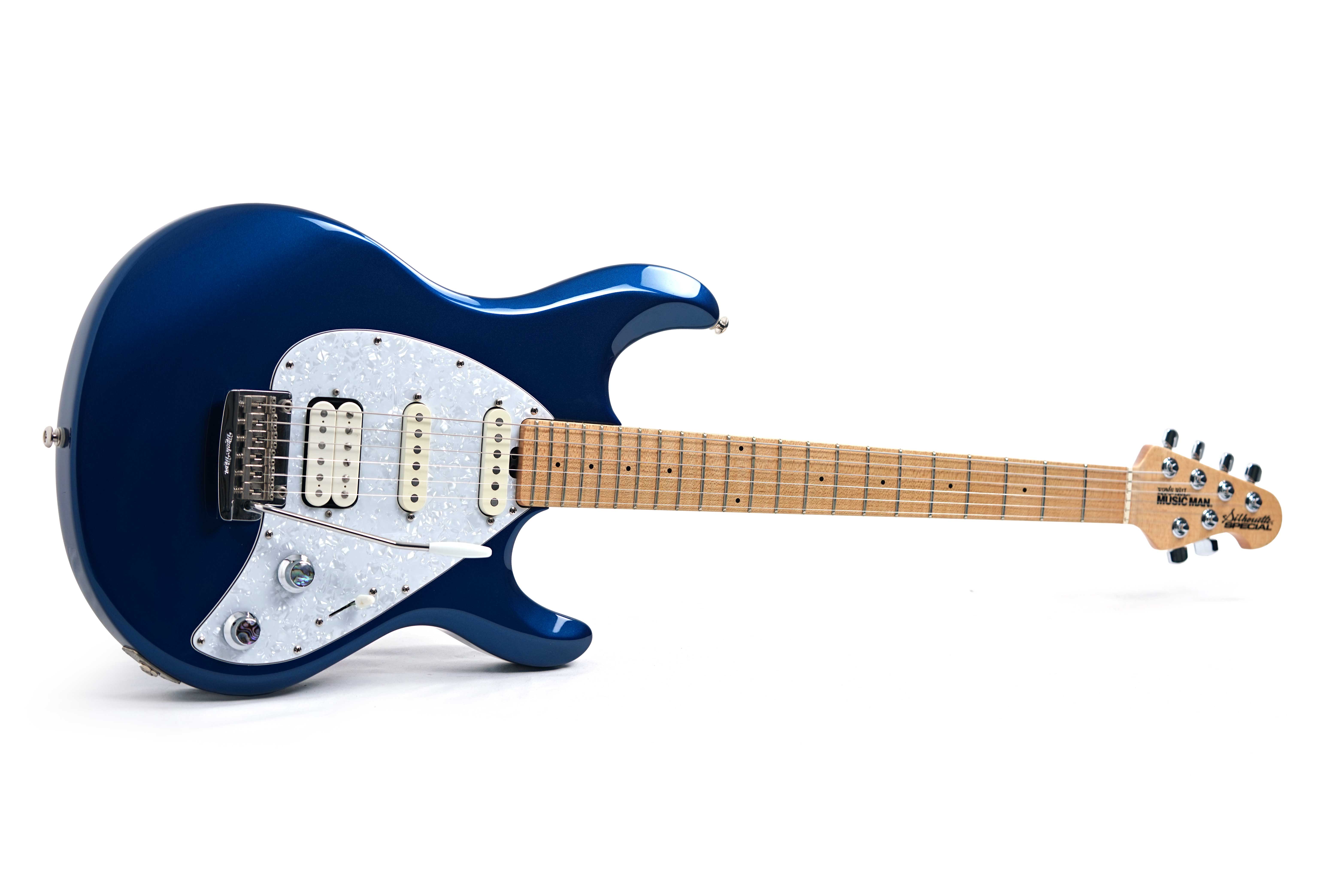 Music Man 2011 Silhouette Special HSS Pearl Blue Maple Fingerboard (Pre-Owned)