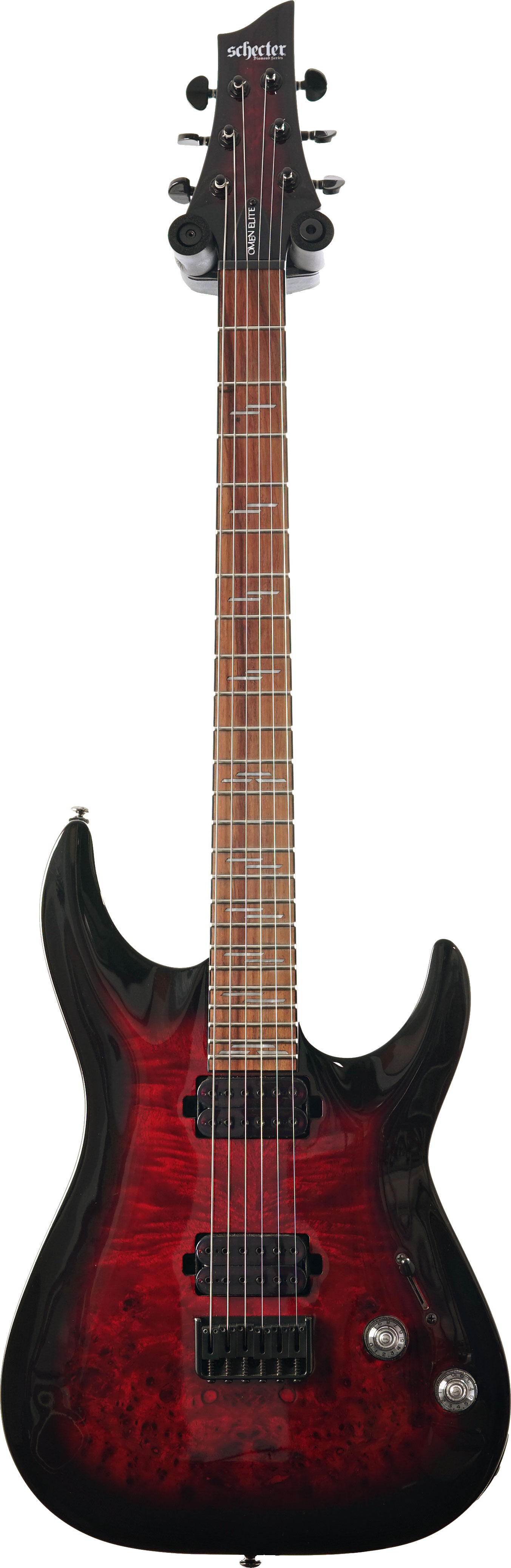 Schecter Omen Elite-6 Black Cherry Burst (Pre-Owned)