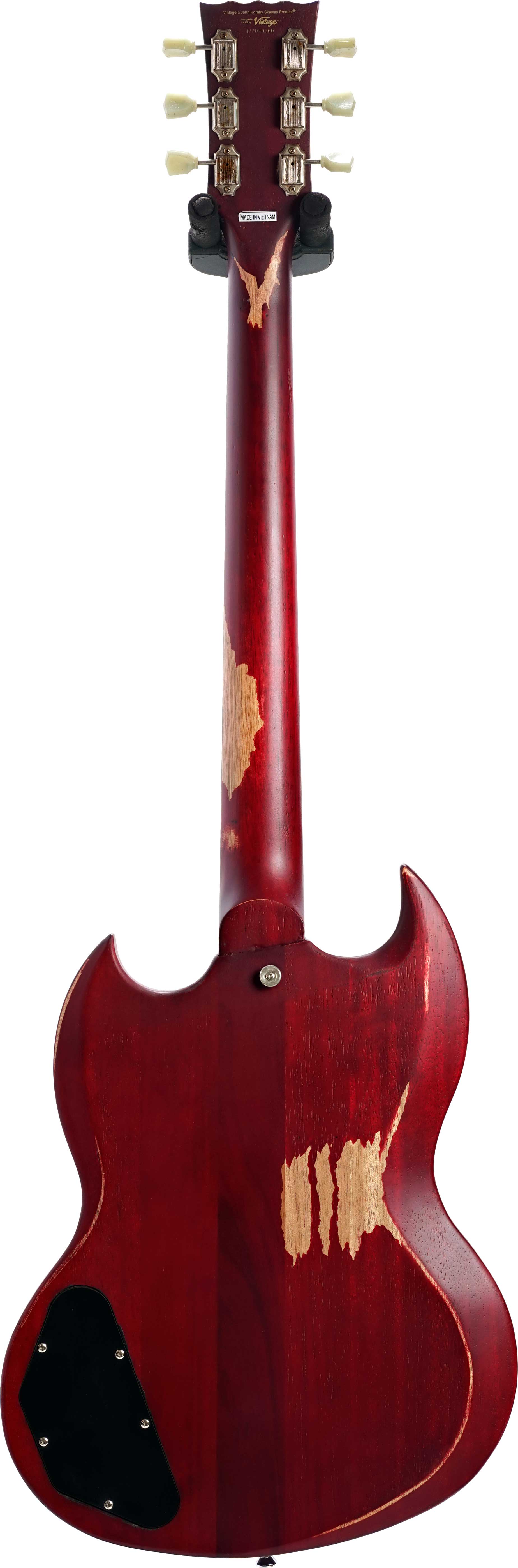 Vintage VS6 Guitar Cherry Red (Pre-Owned)