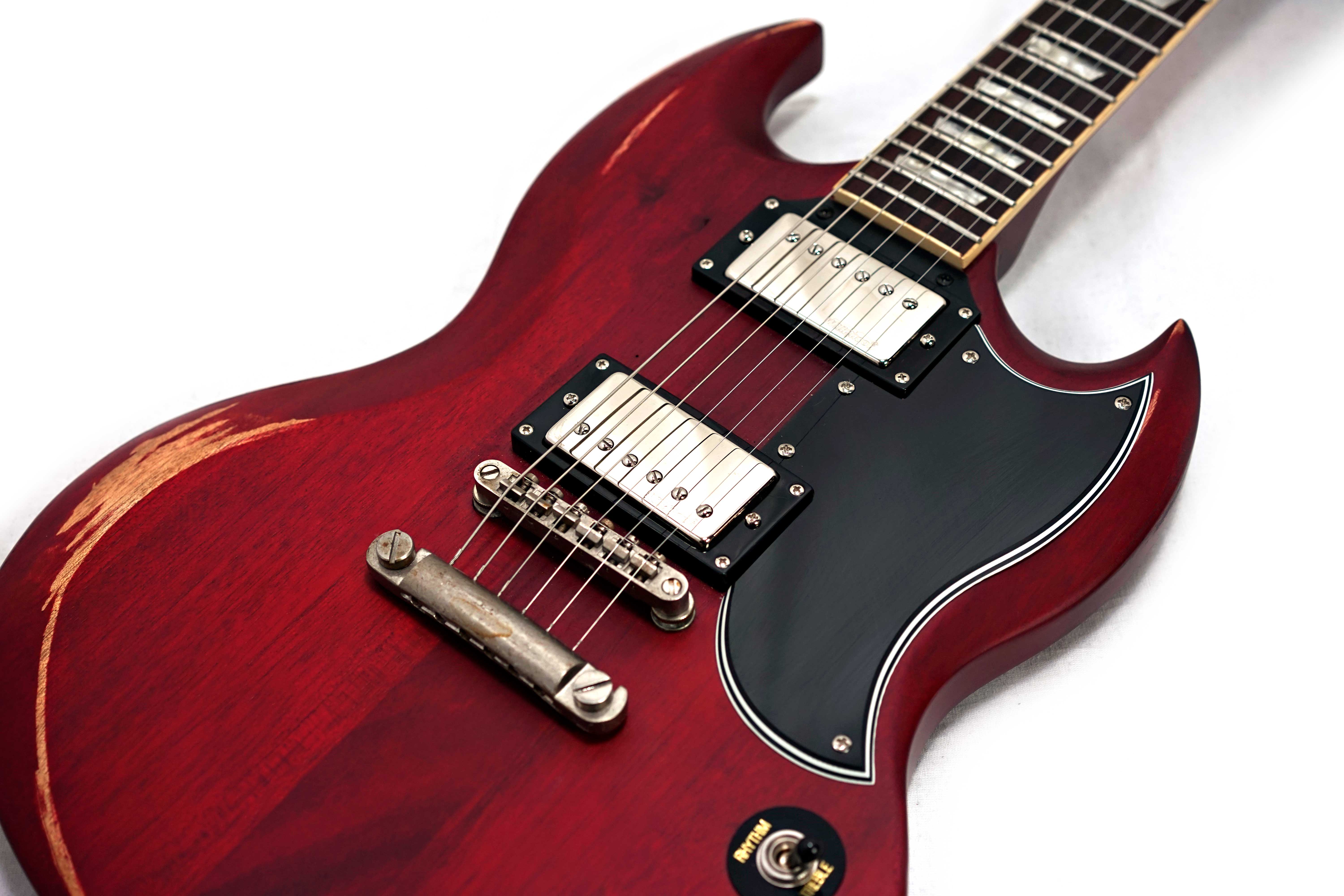 Vintage VS6 Guitar Cherry Red (Pre-Owned)