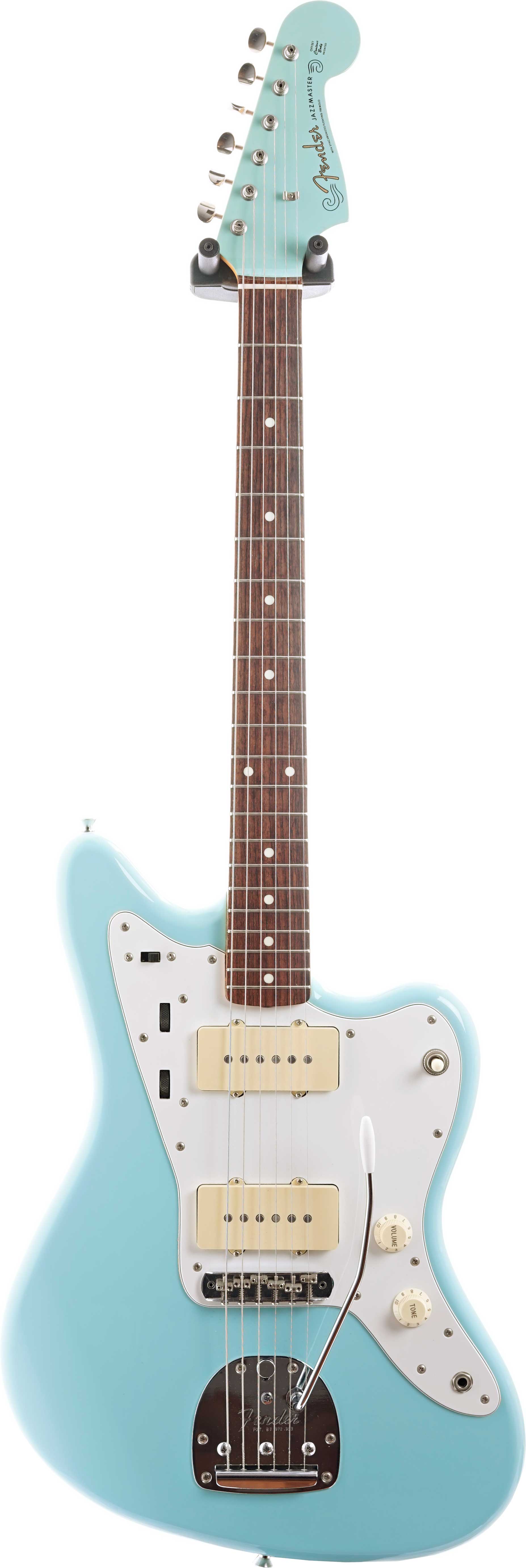 Fender 2002 Crafted In Japan JM66 Jazzmaster Daphne Blue (Pre-Owned)