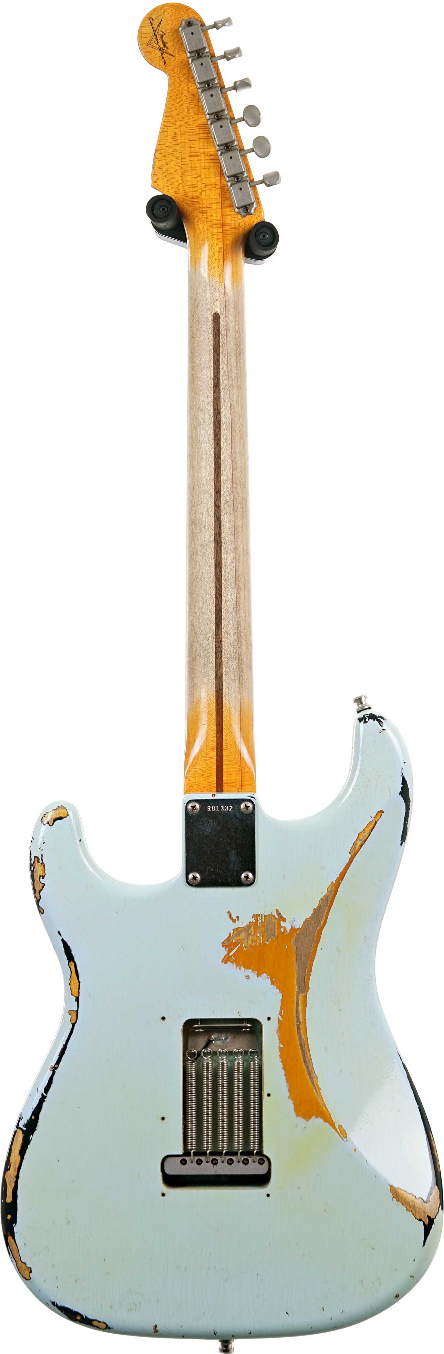 Fender Custom Shop 2015 Limited Edition 1957 Stratocaster Heavy Relic Super Faded Sonic Blue (Pre-Owned)