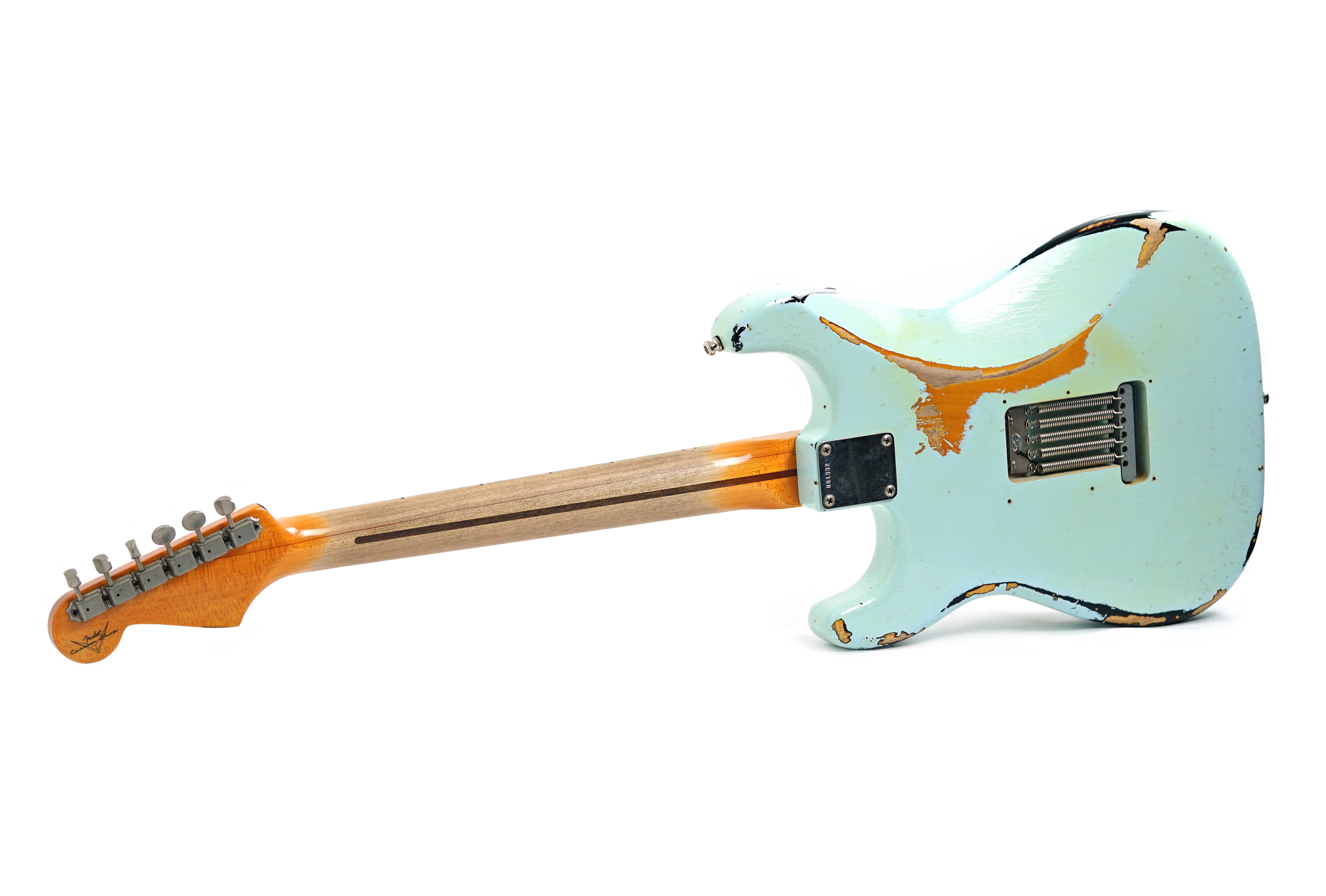 Fender Custom Shop 2015 Limited Edition 1957 Stratocaster Heavy Relic Super Faded Sonic Blue (Pre-Owned)