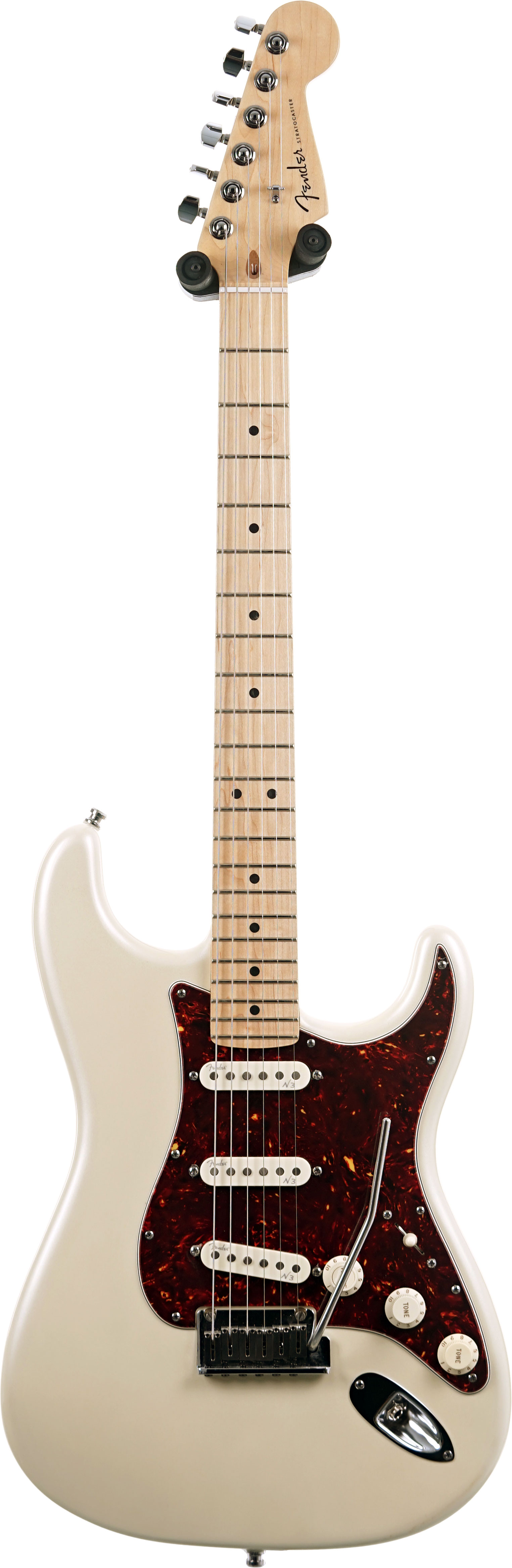 Fender American Deluxe Stratocaster Maple Fingerboard Olympic Pearl (Pre-Owned)