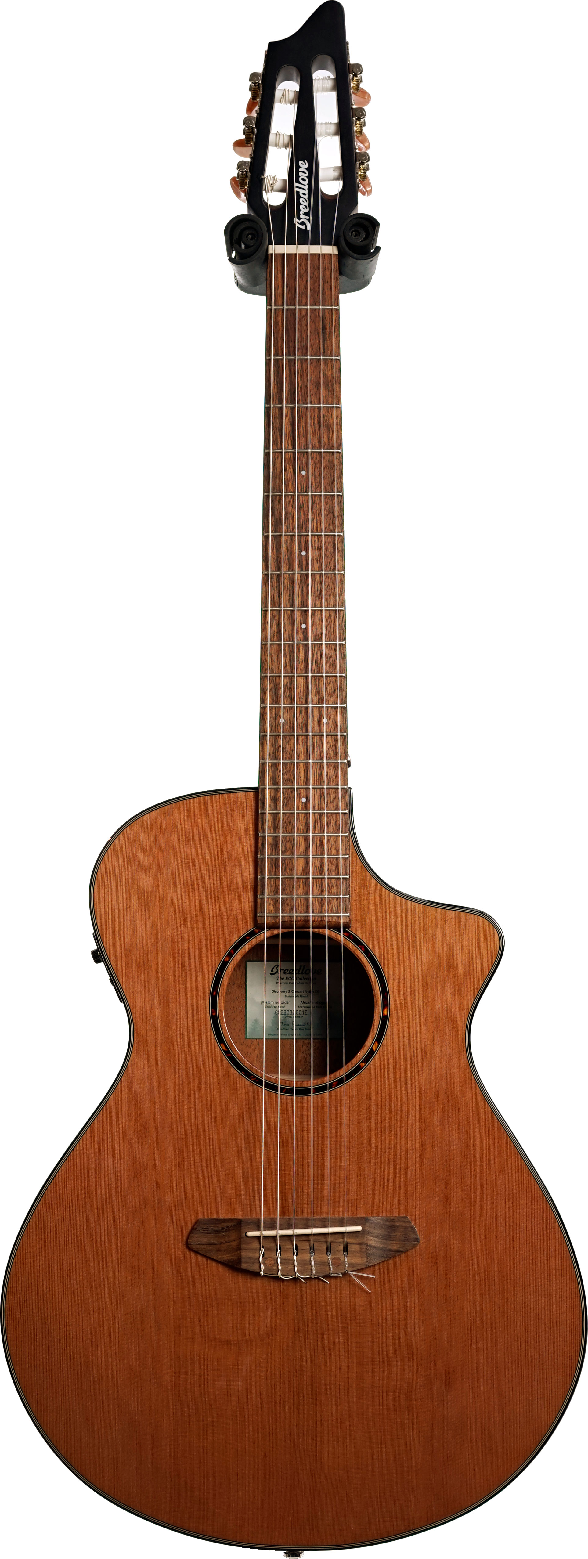 Breedlove Discovery S Concert Nylon CE Red Cedar/African Mahogany  (Pre-Owned)