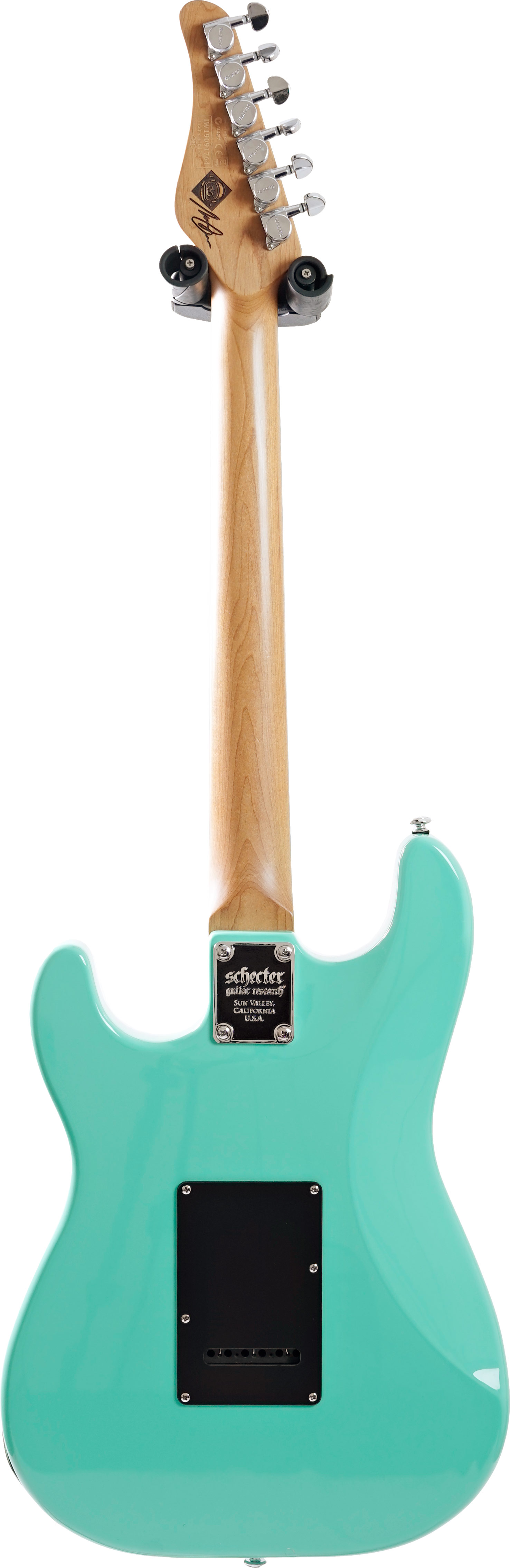 Schecter Nick Johnston Traditional SSS Atomic Green  (Pre-Owned)