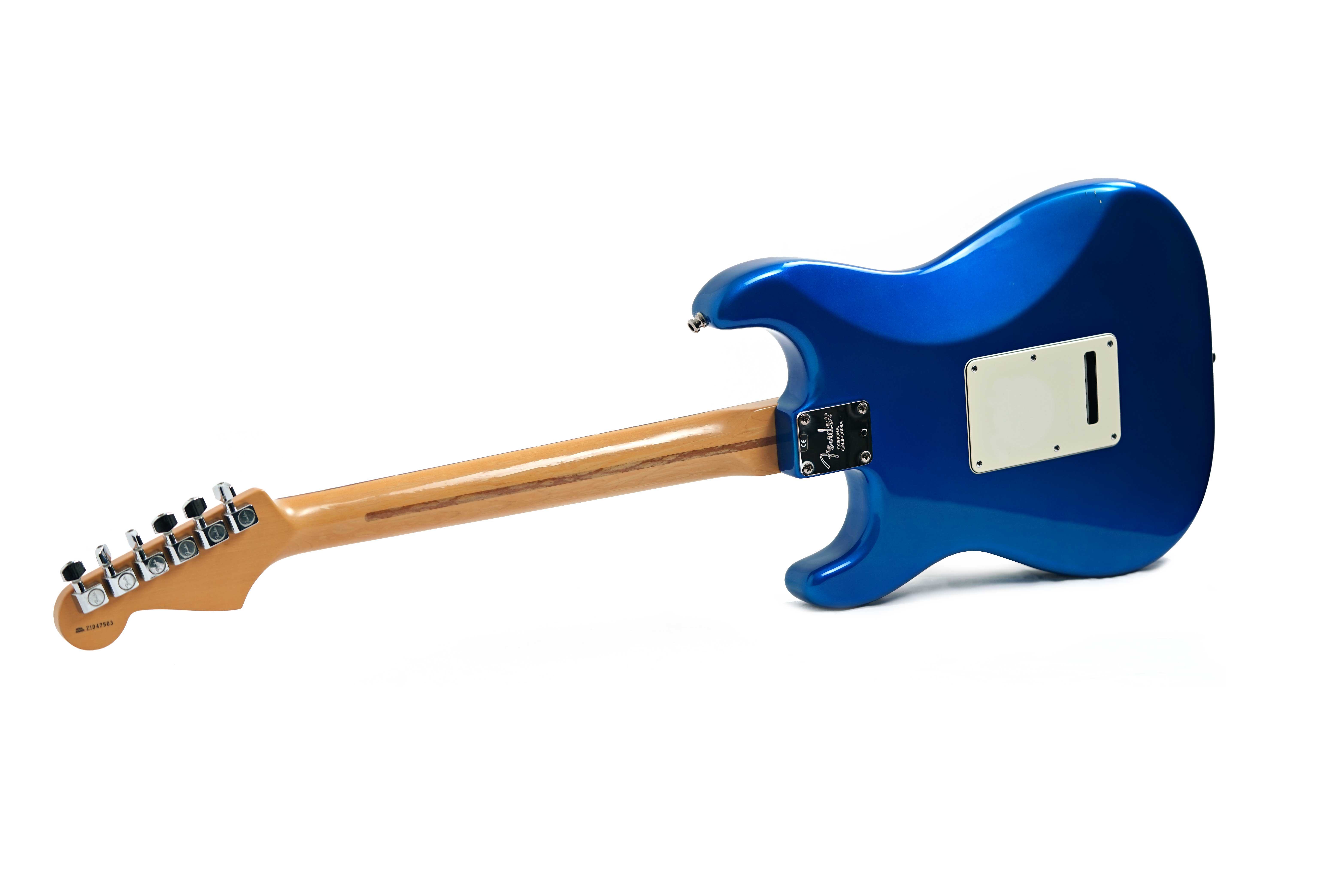 Fender 2002 American Stratocaster Chrome Blue Rosewood Fingerboard (Pre-Owned)