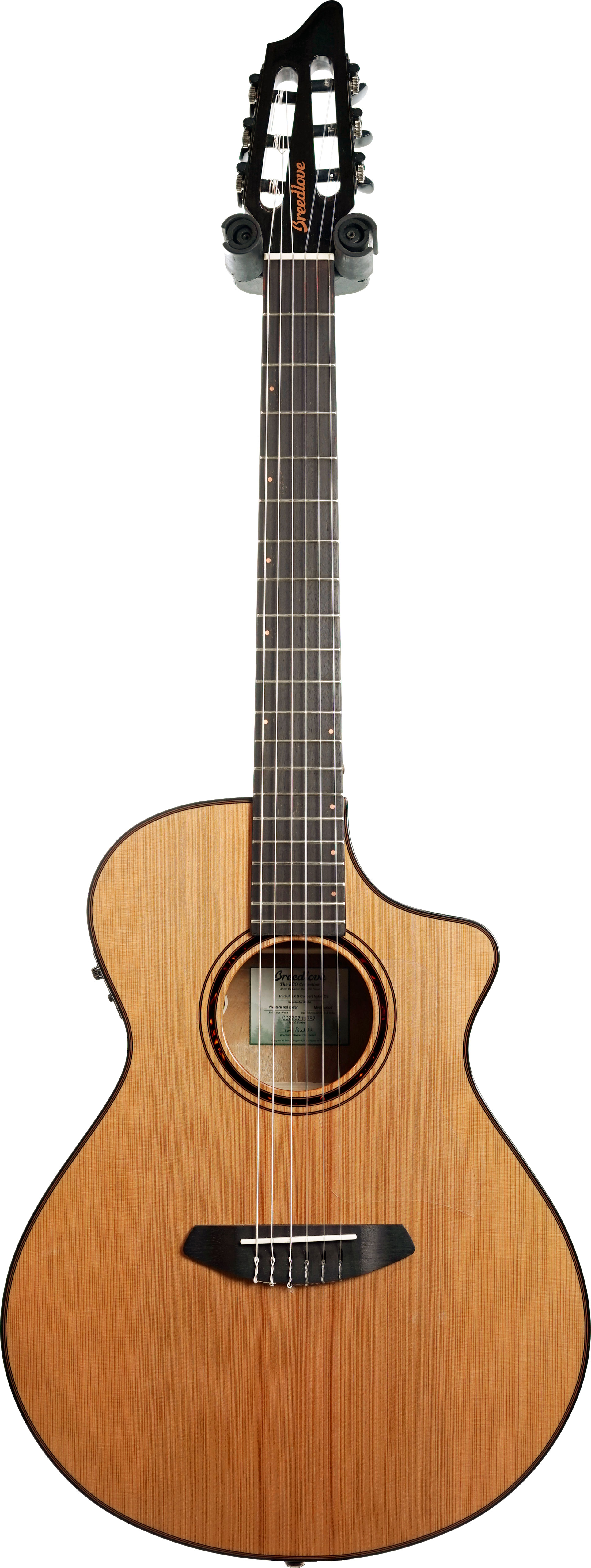 Breedlove Pursuit EX S Concert Nylon Red Cedar/Myrtlewood (Pre-Owned)