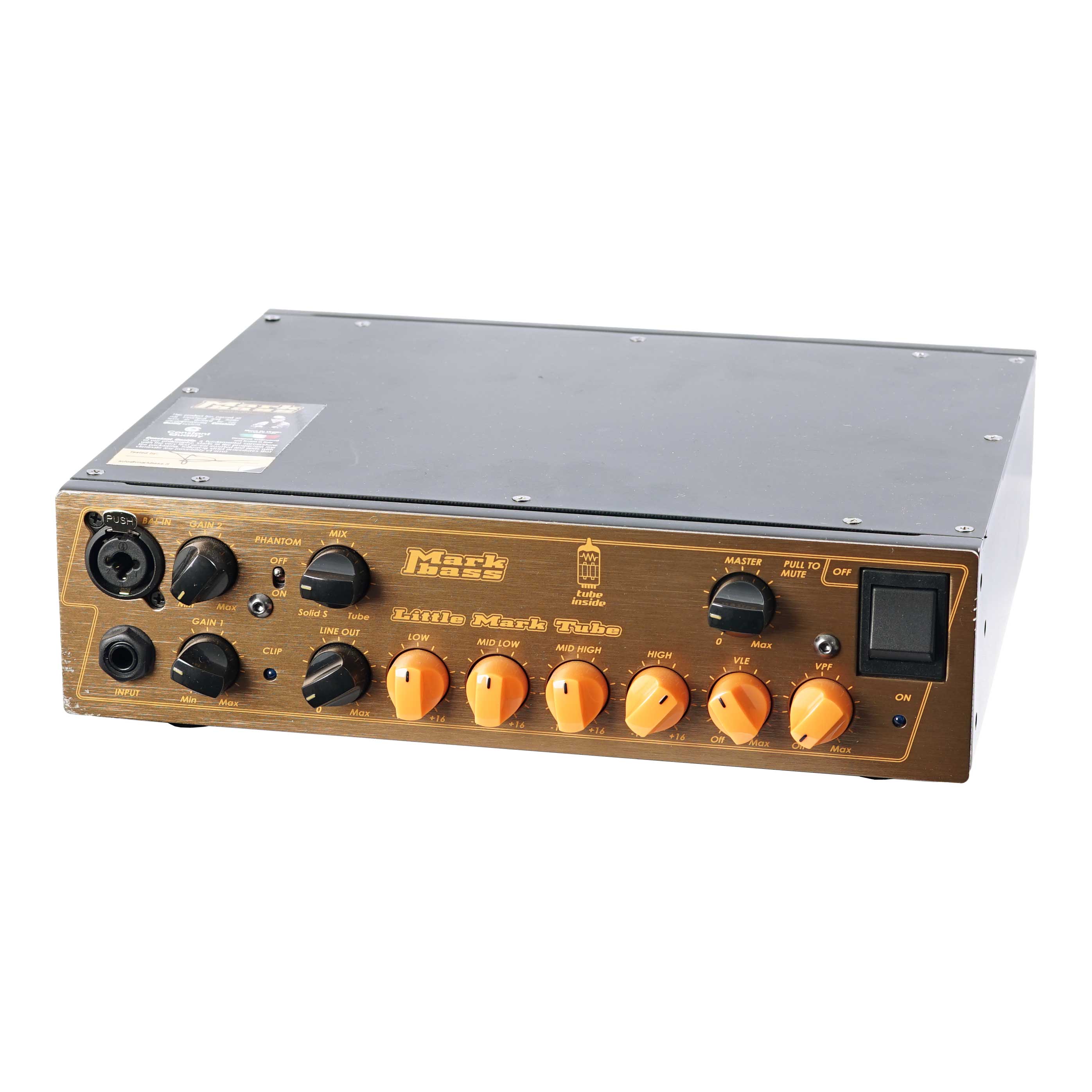 Mark Bass Little Mark Tube 500 Solid State/Tube Amp Head Bass 500W (Pre-Owned)