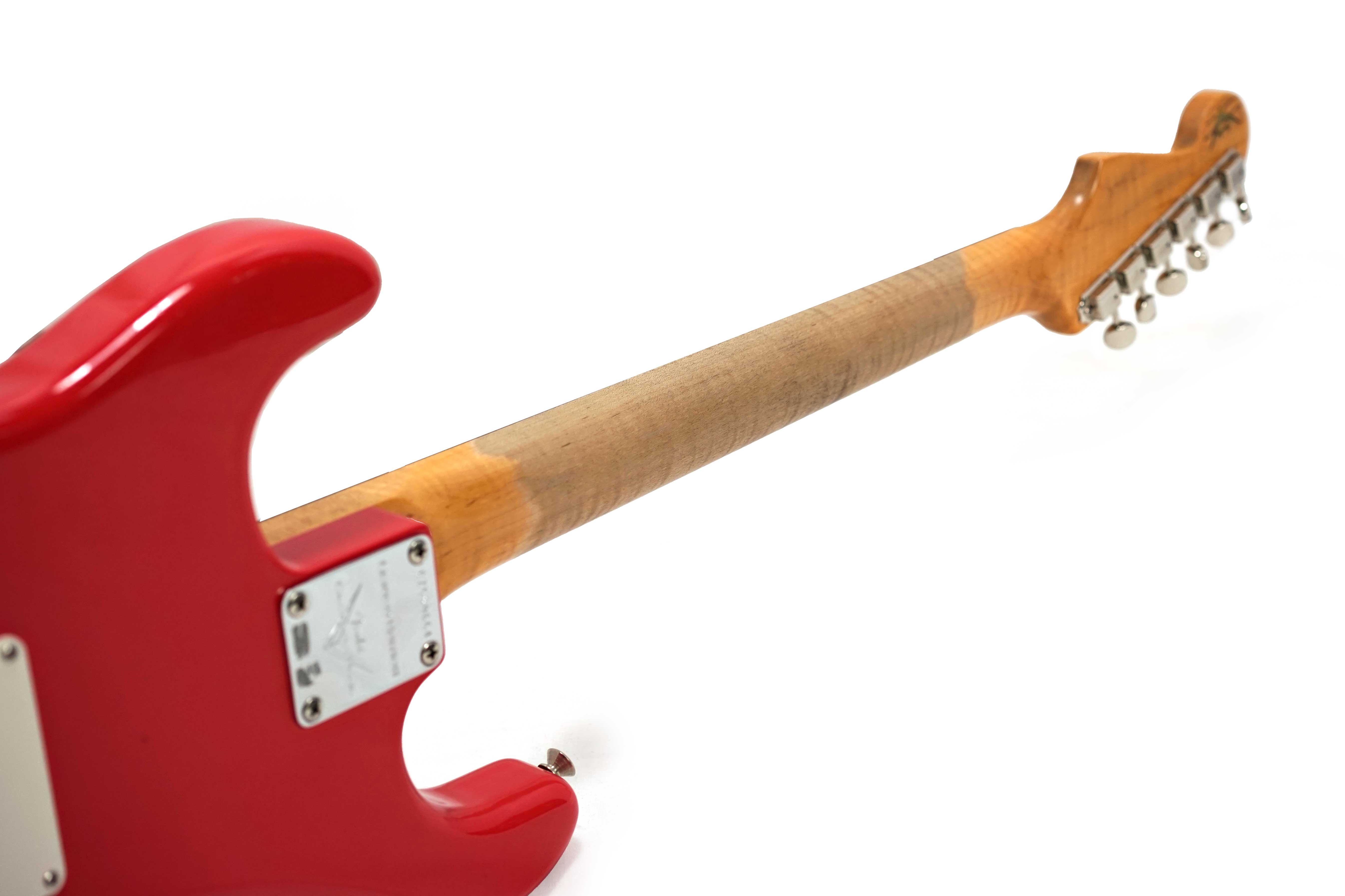 Fender Custom Shop 2024 Limited Edition 1963 Stratocaster Fiesta Red Journeyman Relic  (Pre-Owned)