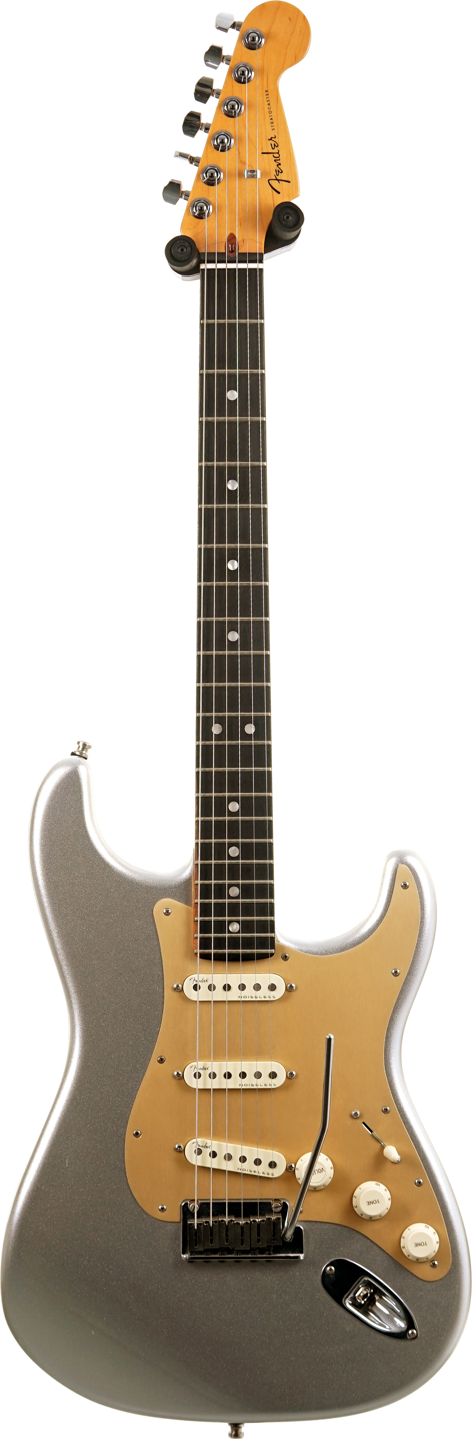 Fender 2021 FSR American Ultra Stratocaster Quicksilver Ebony Fingerboard  (Pre-Owned)