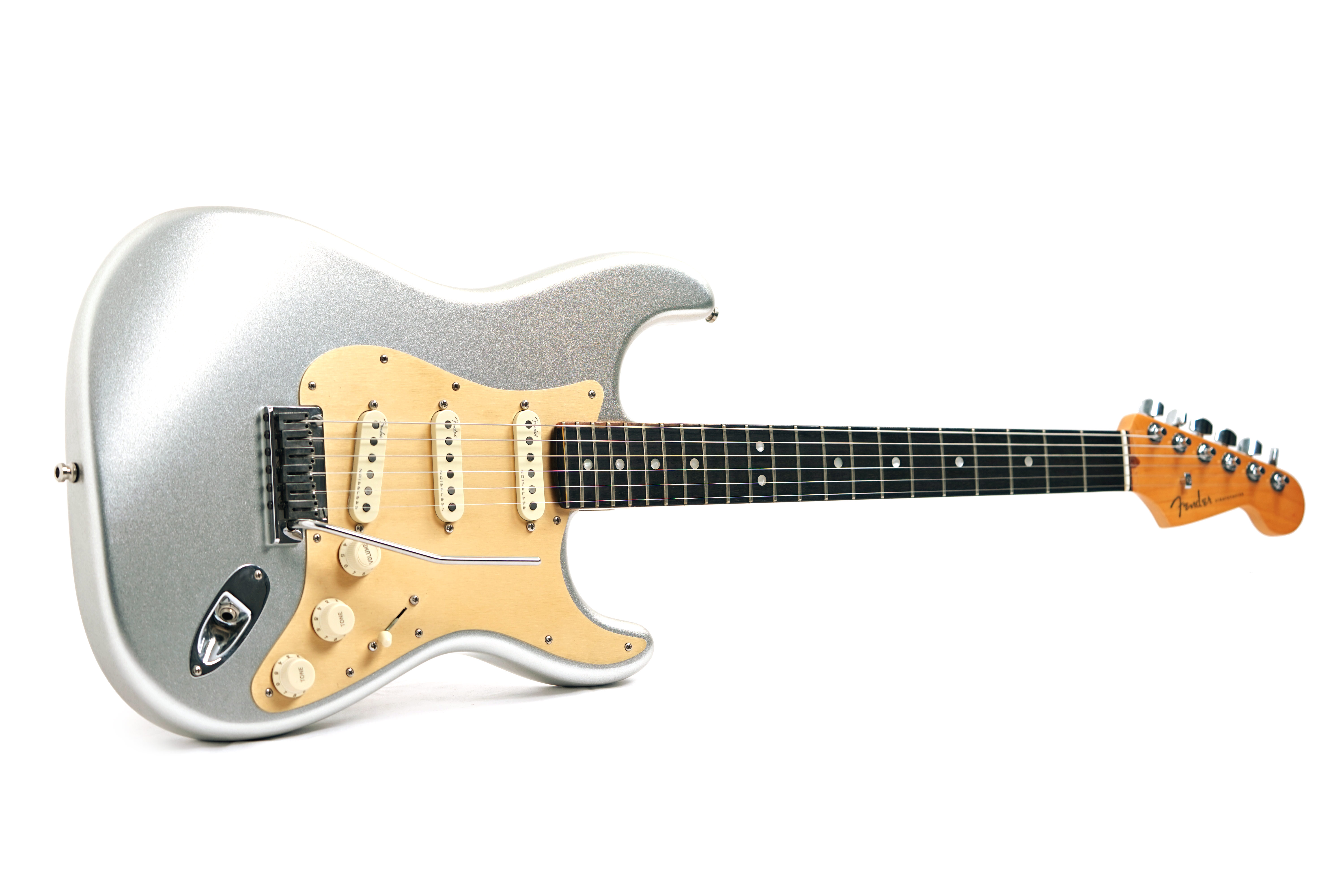 Fender 2021 FSR American Ultra Stratocaster Quicksilver Ebony Fingerboard  (Pre-Owned)