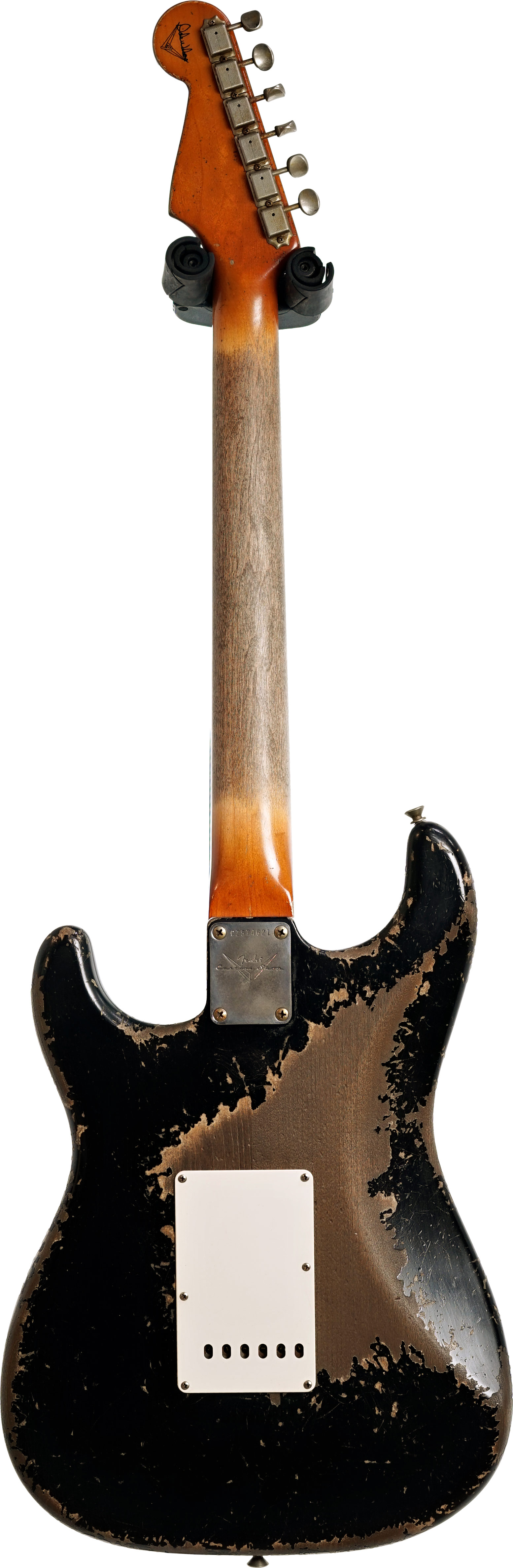 Fender Custom Shop 2024 Masterbuilt Dale Wilson 61 Stratocaster Heavy Relic Black (Pre-Owned)