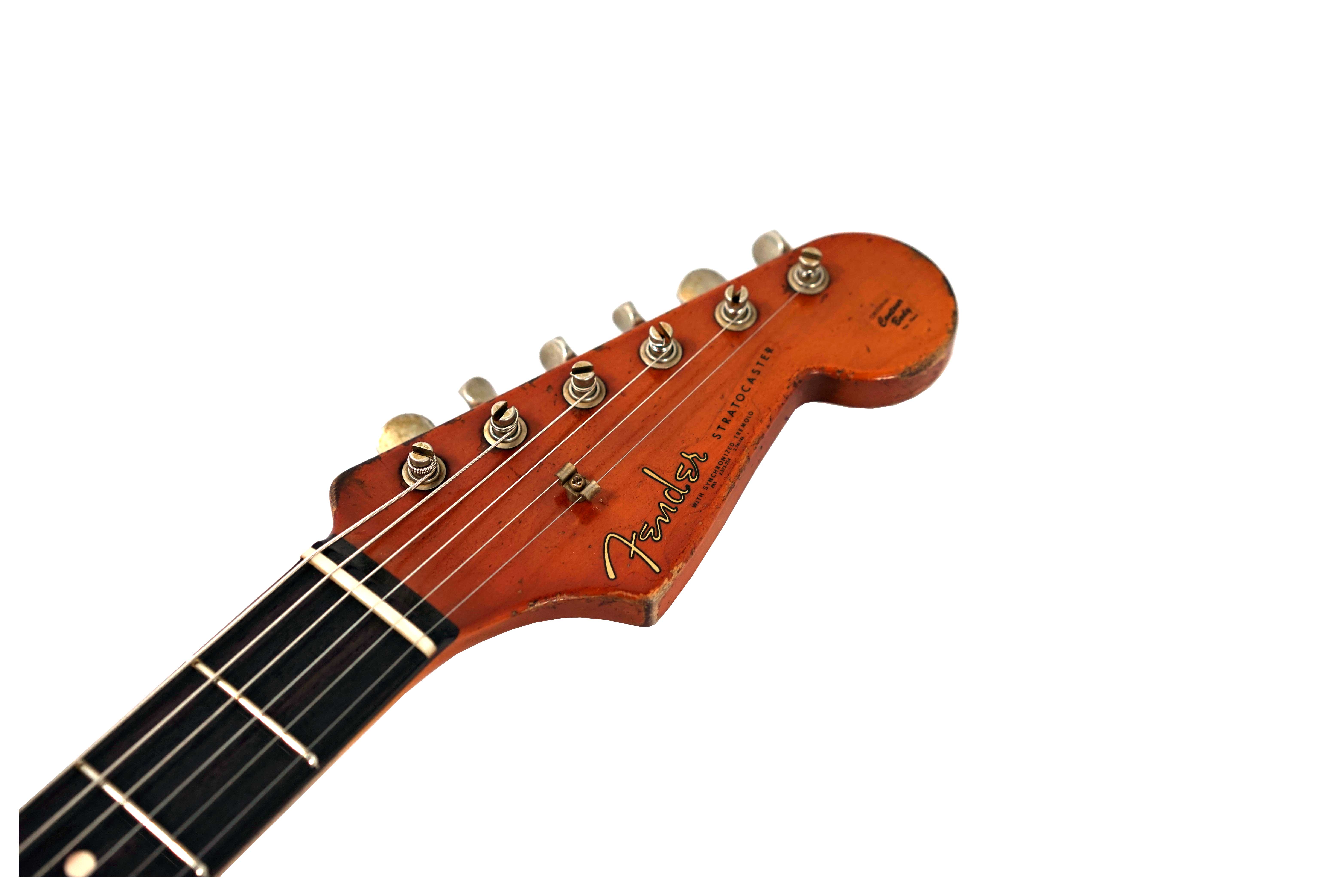 Fender Custom Shop 2024 Masterbuilt Dale Wilson 61 Stratocaster Heavy Relic Black (Pre-Owned)
