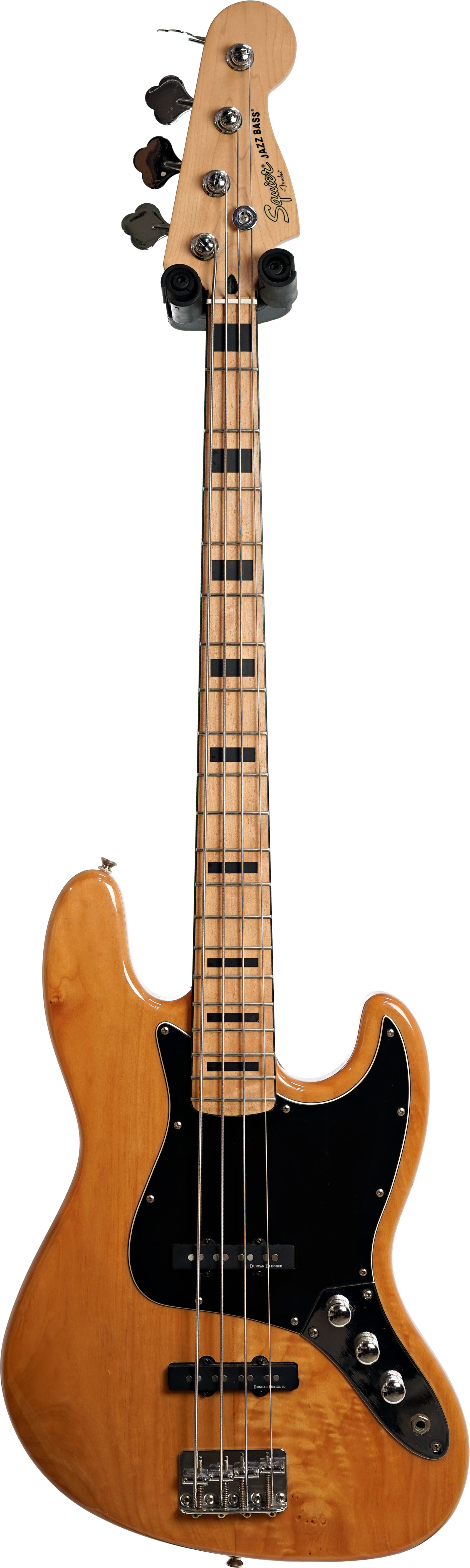Squier Vintage Modified Jazz Bass Natural Maple Fingerboard (Pre-Owned)