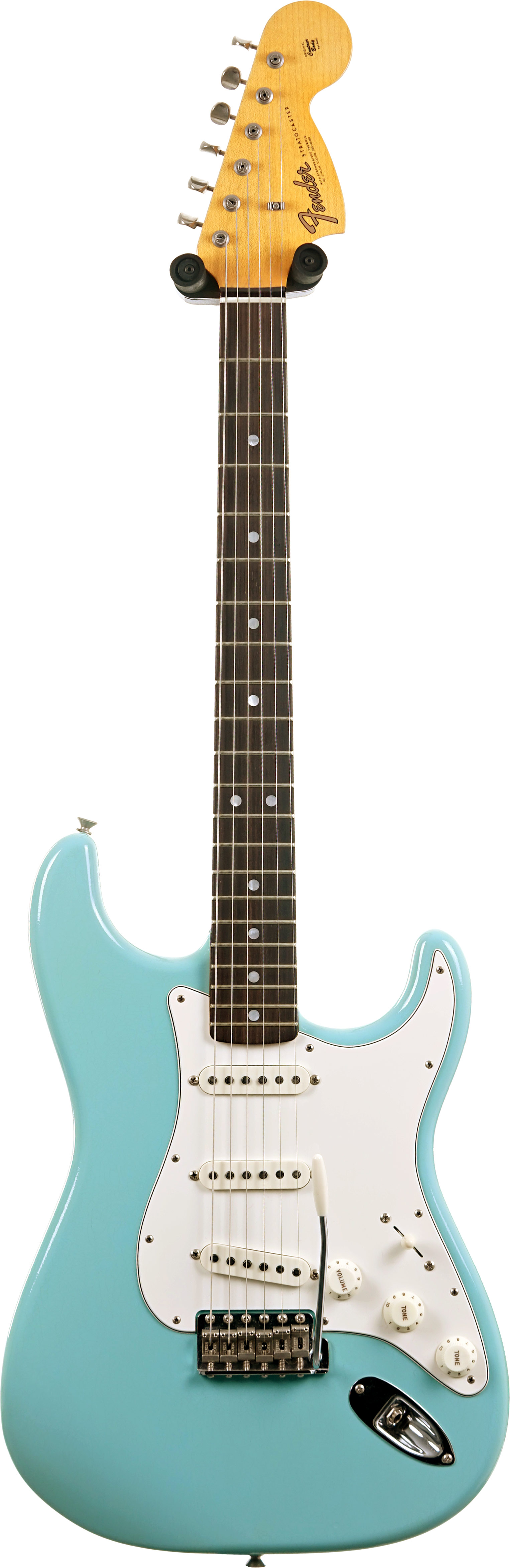 Fender Custom Shop 1966 Stratocaster Lush Closet Classic Aged Daphne Blue 2023 (Pre-Owned)