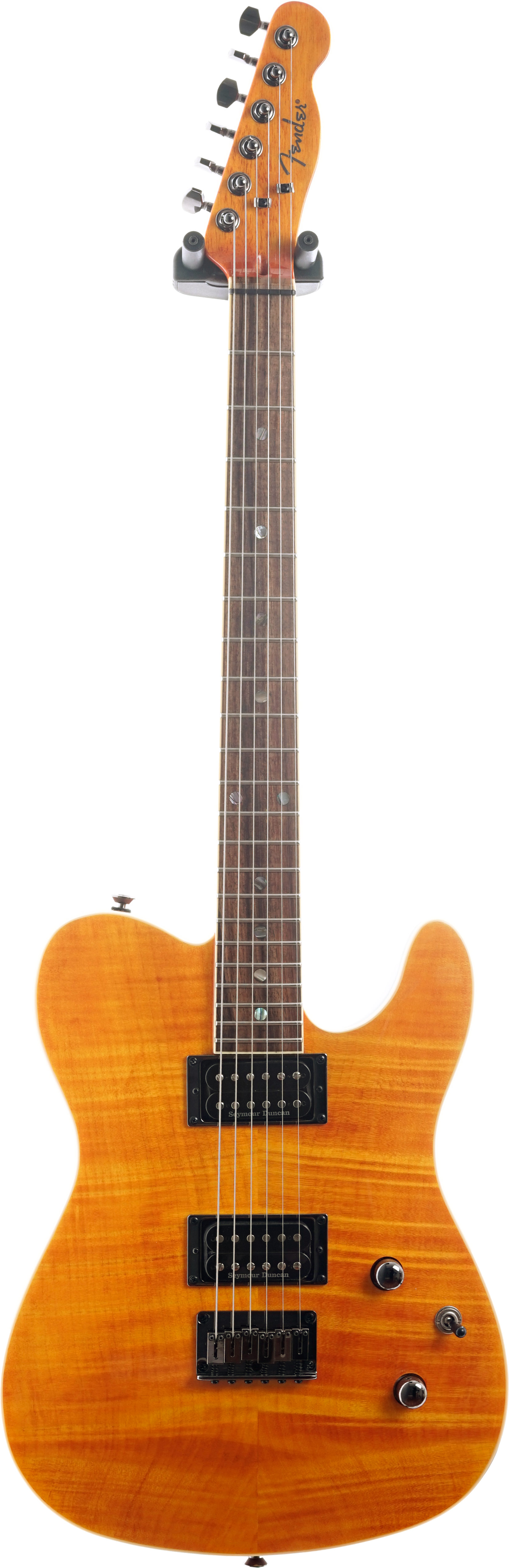 Fender 2025 Custom Tele FMT HH Amber Indian Laurel Fingerboard (Pre-Owned)