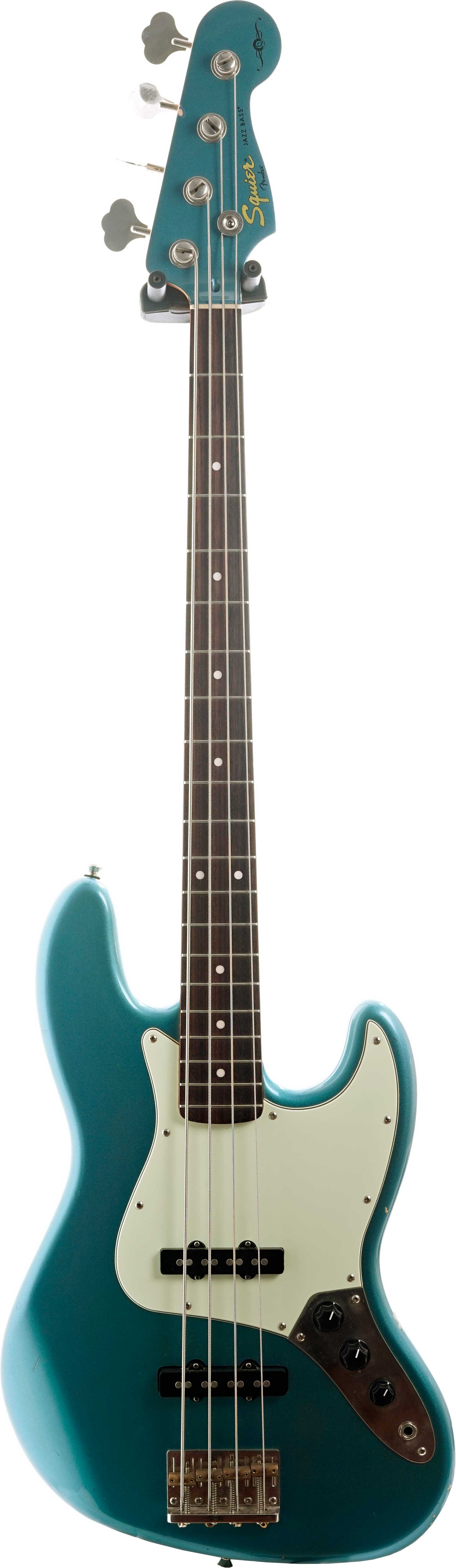 Squier 2009 James Johnston Jazz Bass Lake Placid Blue (Pre-Owned)