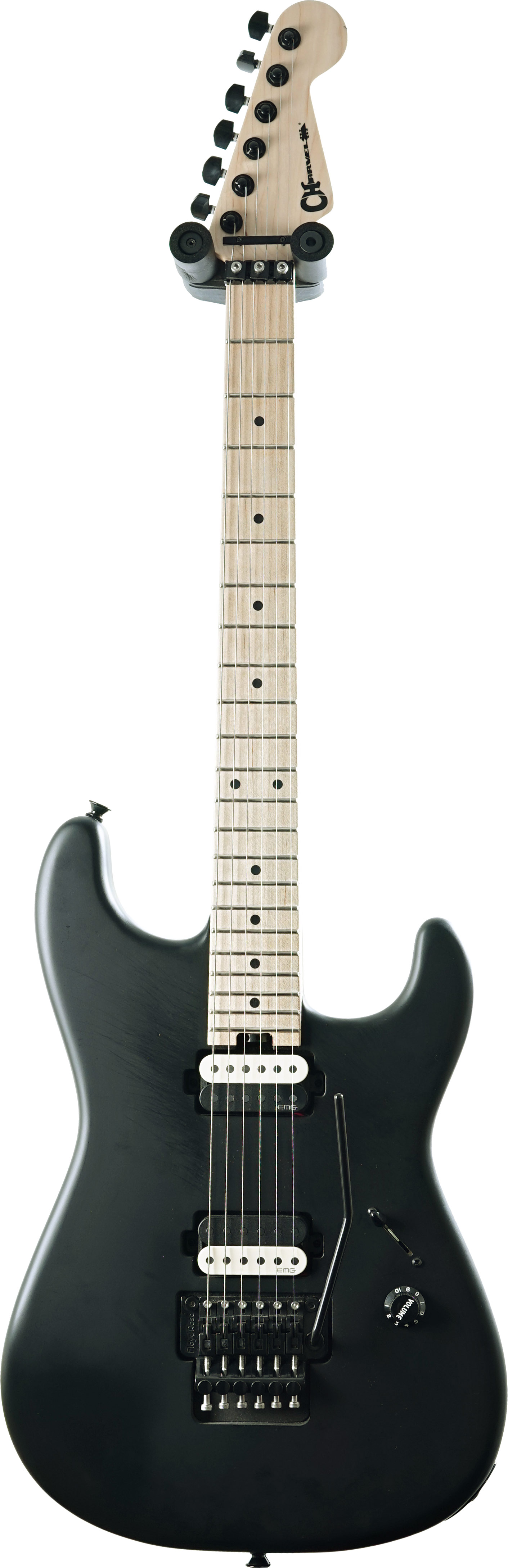 Charvel 2022 Jim Root Signature Pro-Mod San Dimas Style 1 HH FR M Maple Fingerboard Satin Black (Pre-Owned)
