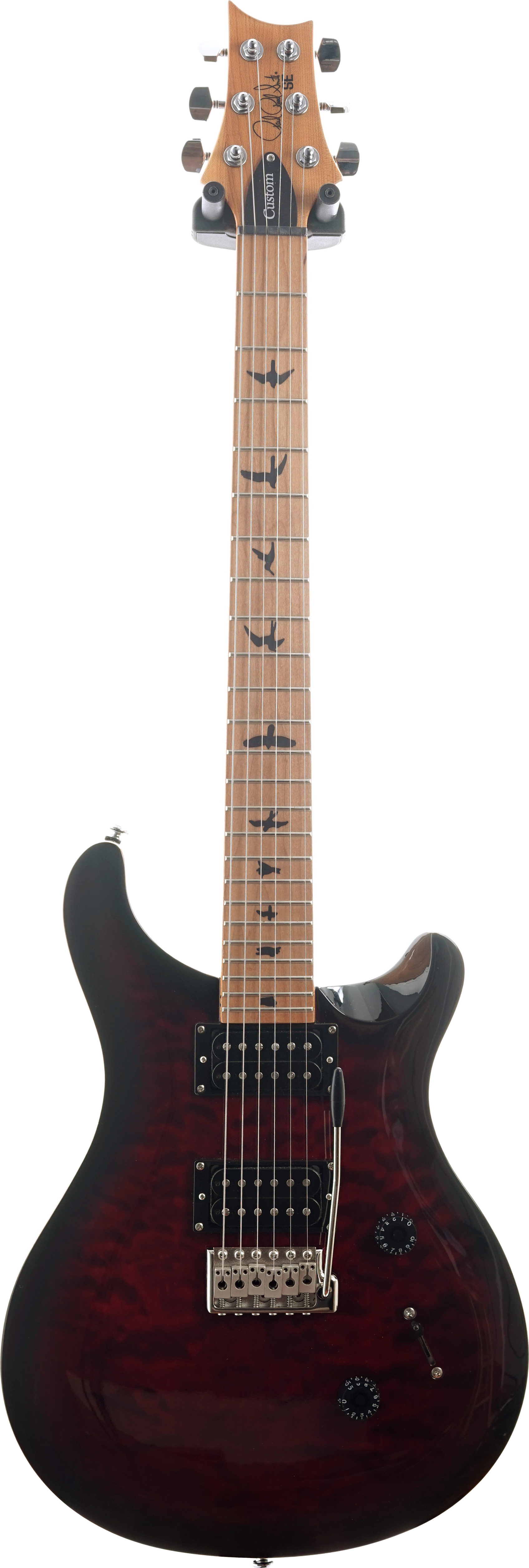 PRS SE Custom 24 Fire Red Maple Fingerboard (Pre-Owned)