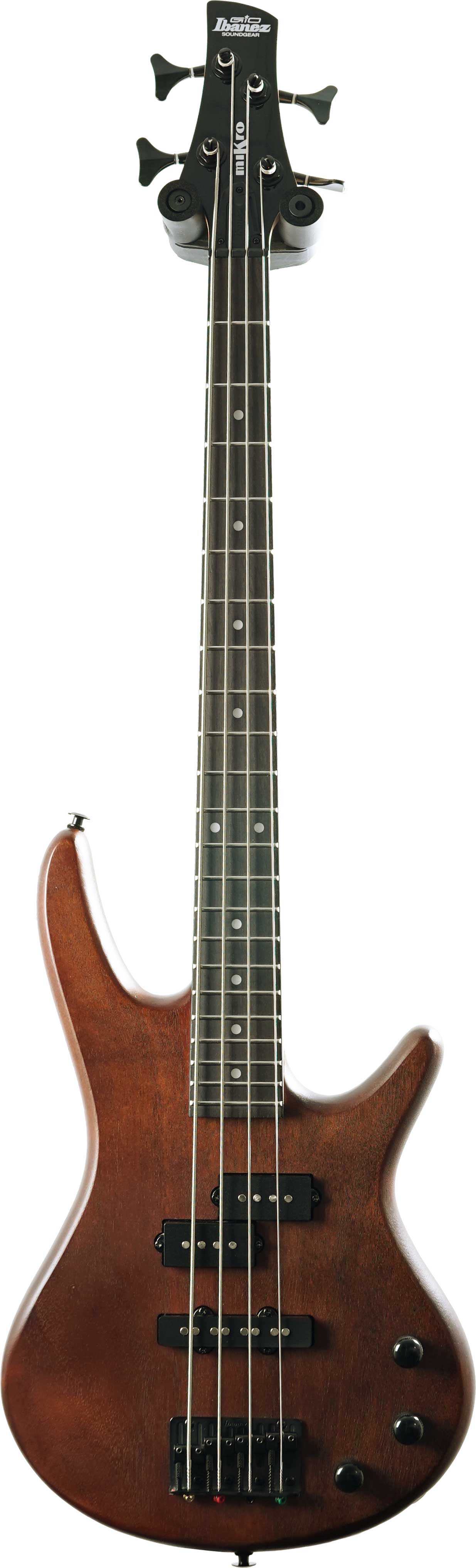 Ibanez Gio GSRM20B miKro Short Scale Bass Walnut Flat (Pre-Owned)
