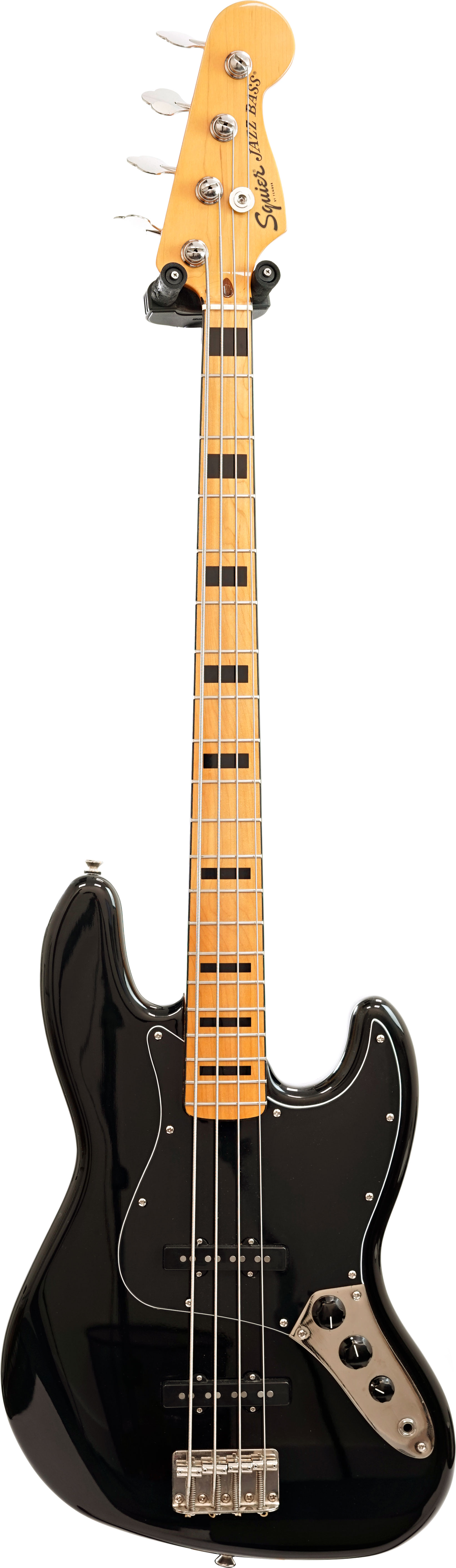 Squier Classic Vibe 70s Jazz Bass Black Maple Fingerboard (Pre-Owned)