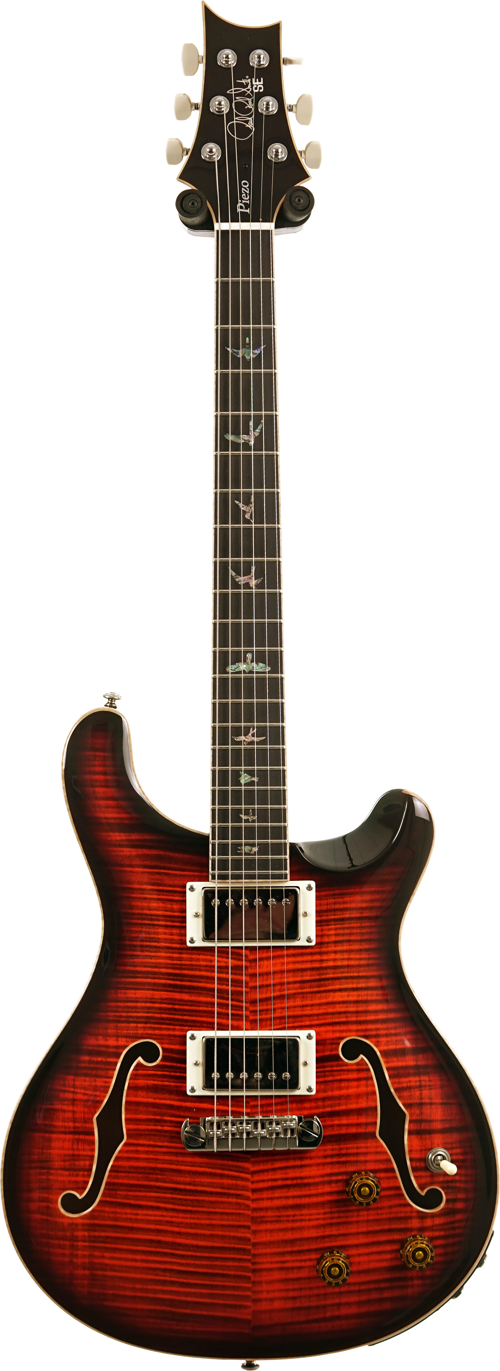 PRS SE 2025 Hollowbody II Piezo Black Gold  (Pre-Owned)