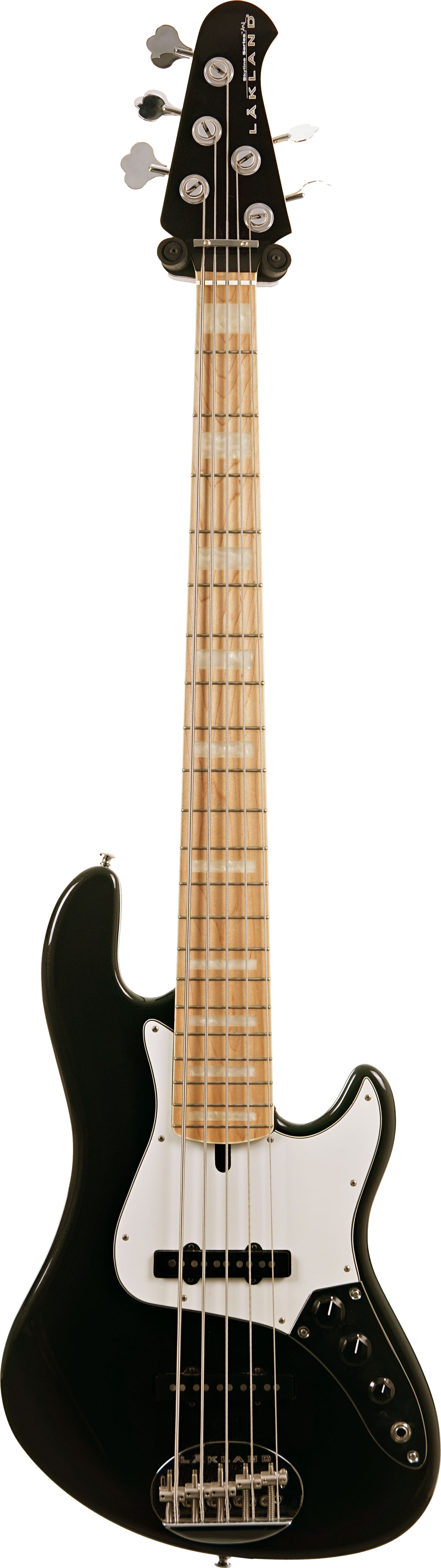 Lakland 2009 Skyline Darryl Jones 5 String Signature Black Sparkle Maple Fingerboard  (Pre-Owned)