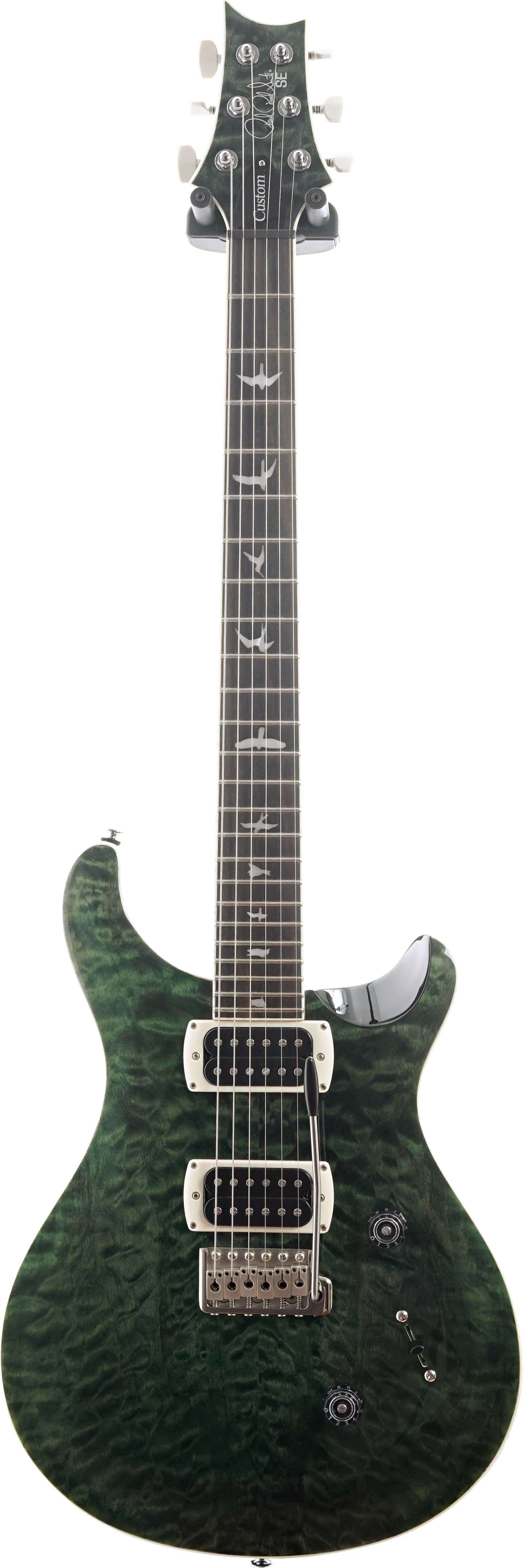 PRS SE Custom 24 Quilt Teal Black (Pre-Owned)