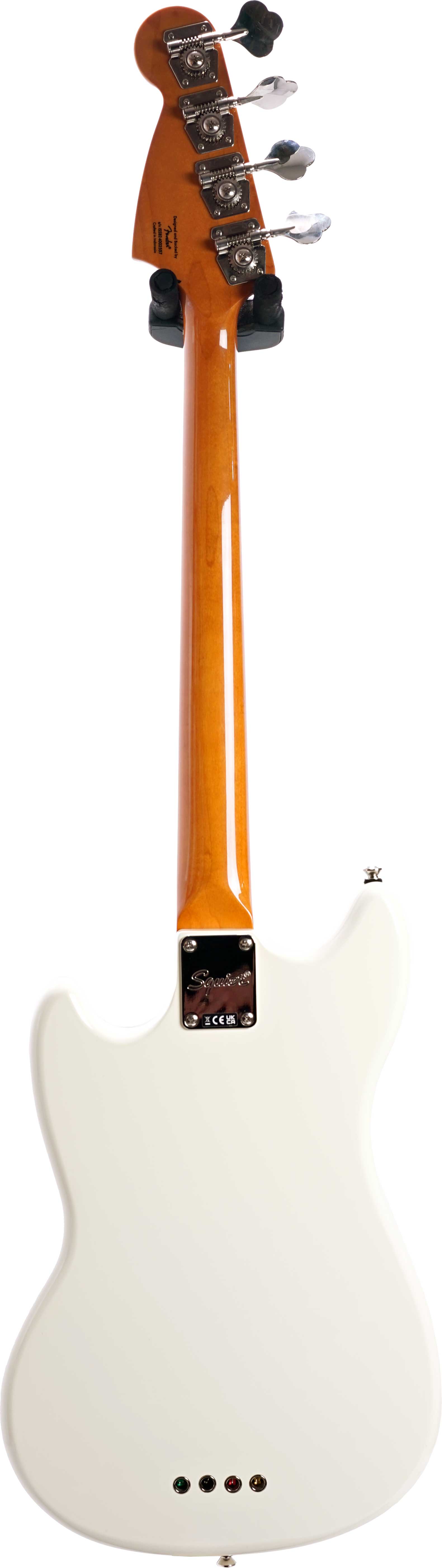 Squier Classic Vibe 60s Mustang Short Scale Bass Olympic White Indian Laurel Fingerboard (2019) (Pre-Owned)