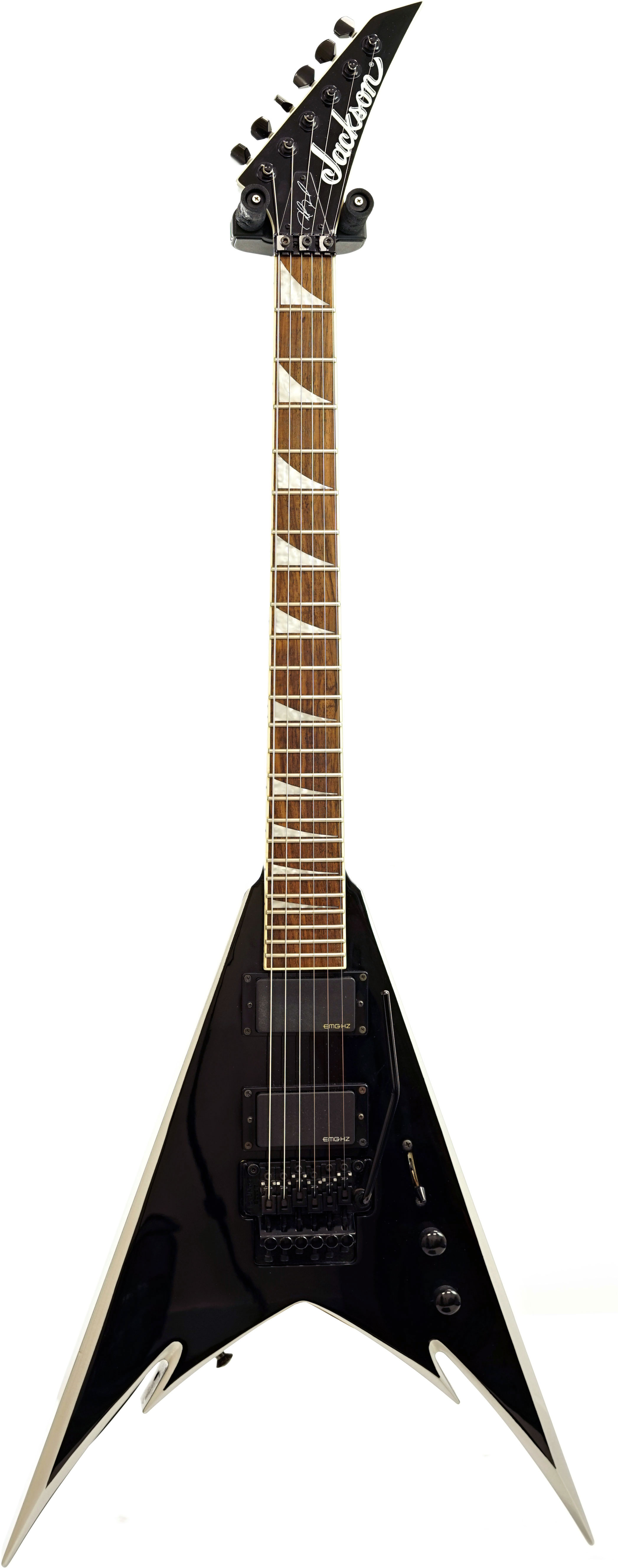 Jackson X Series Signature Phil Demmel Demmelition King V PDX-2 Rosewood Fingerboard Black with Silver Bevels (Pre-Owned)