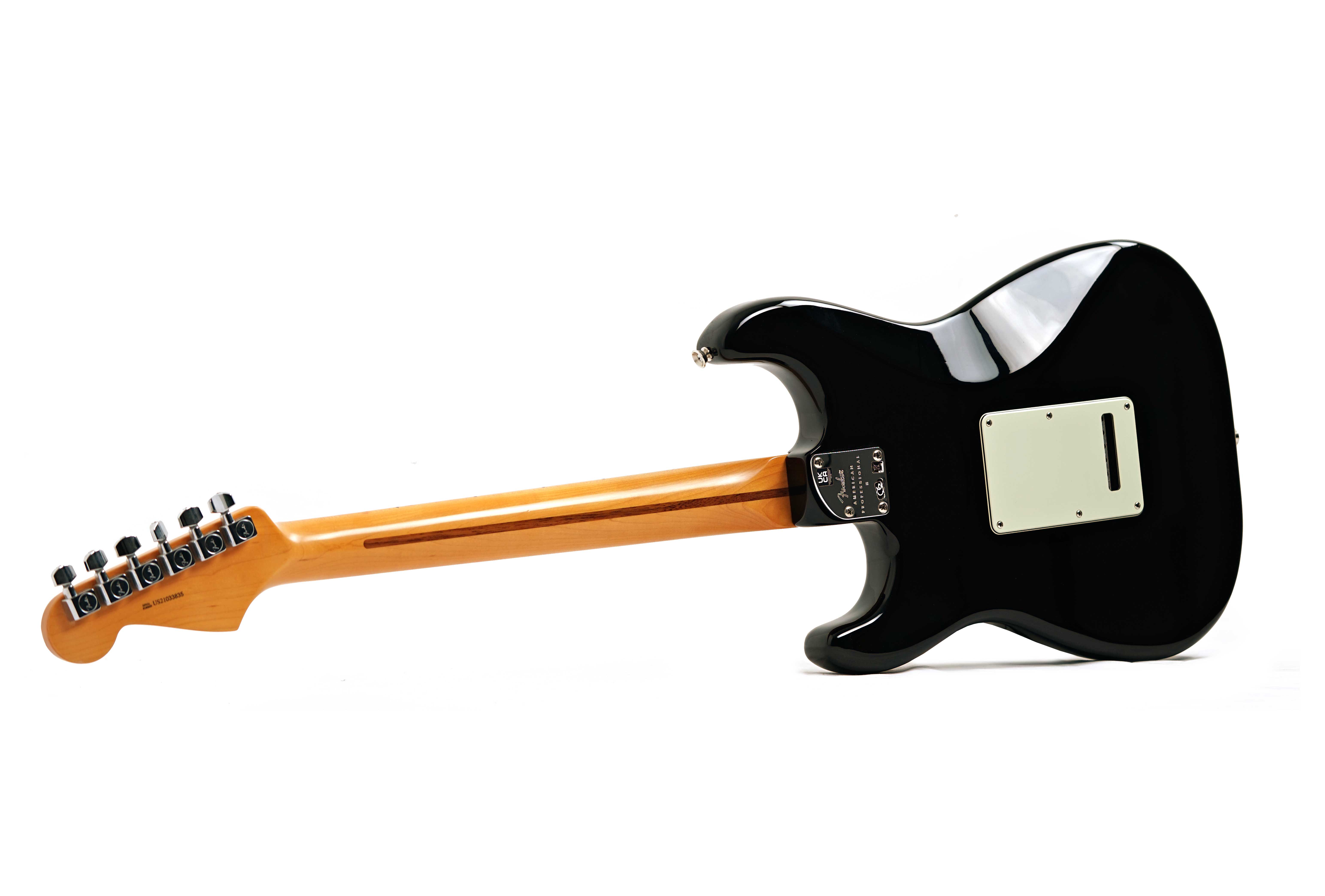 Fender 2021 American Professional II Stratocaster Black Maple Fingerboard (Pre-Owned)