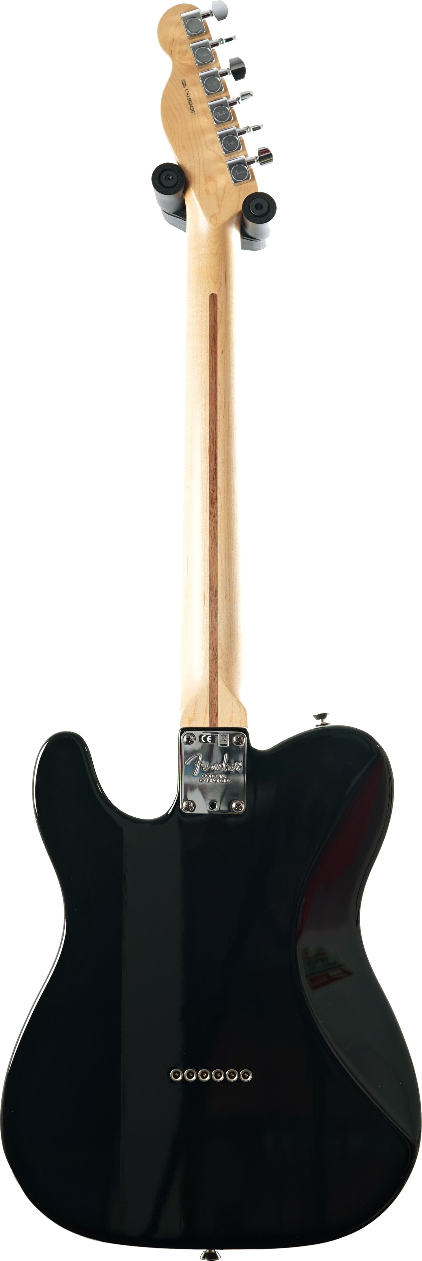 Fender 2015 American Standard Telecaster Maple Fingerboard Black  (Pre-Owned)