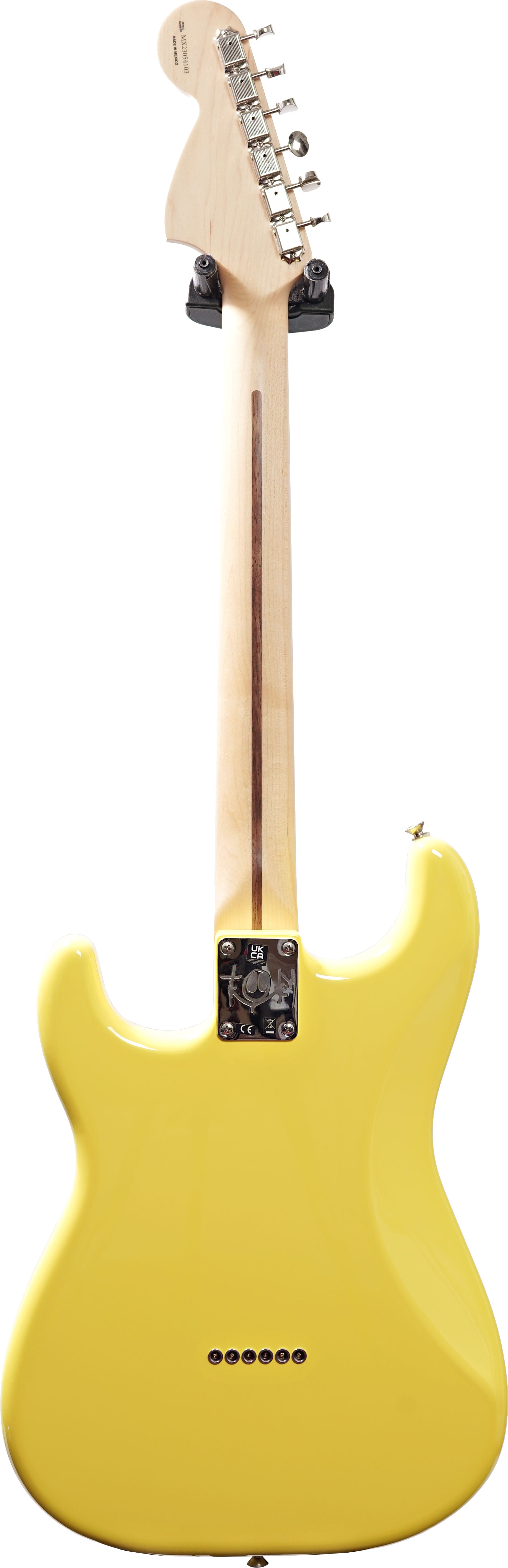 Fender 2023 Limited Edition Tom Delonge Stratocaster Rosewood Fingerboard Graffiti Yellow (Pre-Owned)