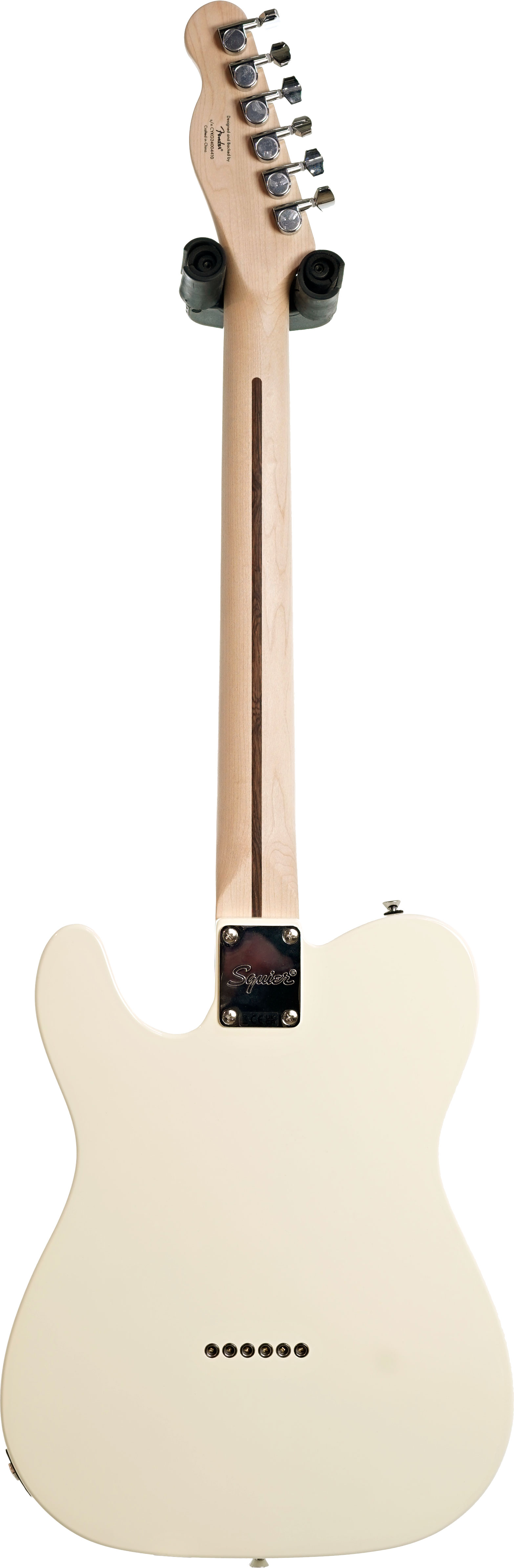 Squier 2025 Affinity Series Telecaster Thinline Indian Laurel Fingerboard Black Pickguard Olympic White (Pre-Owned)