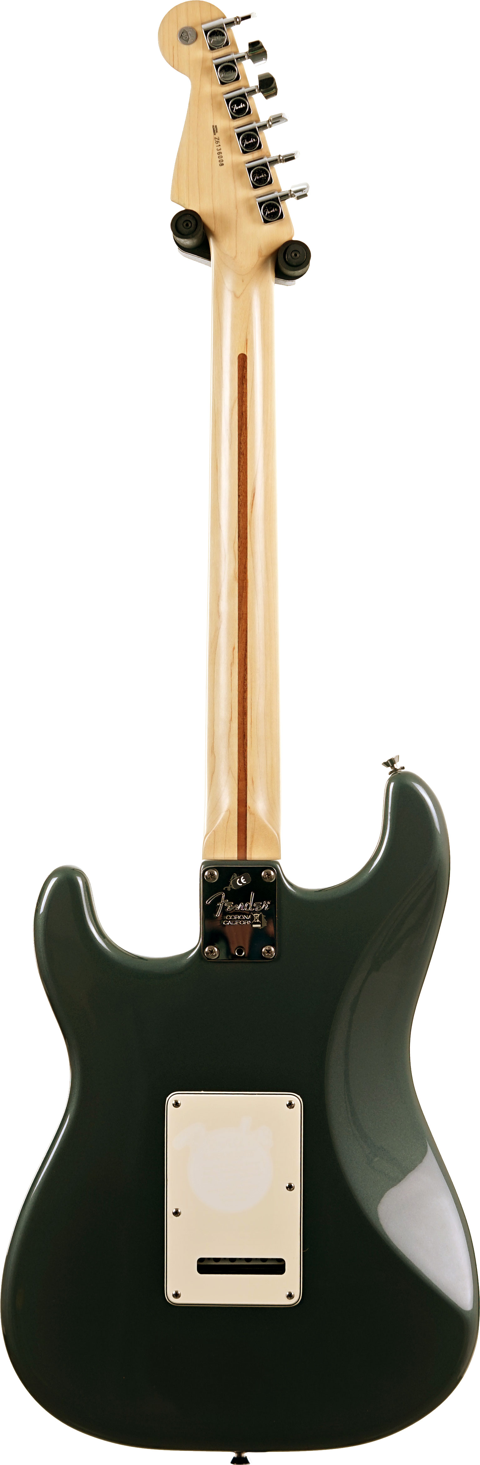 Fender 2006 American Series Stratocaster Charcoal Frost Metallic Maple Fingerboard (Pre-Owned)